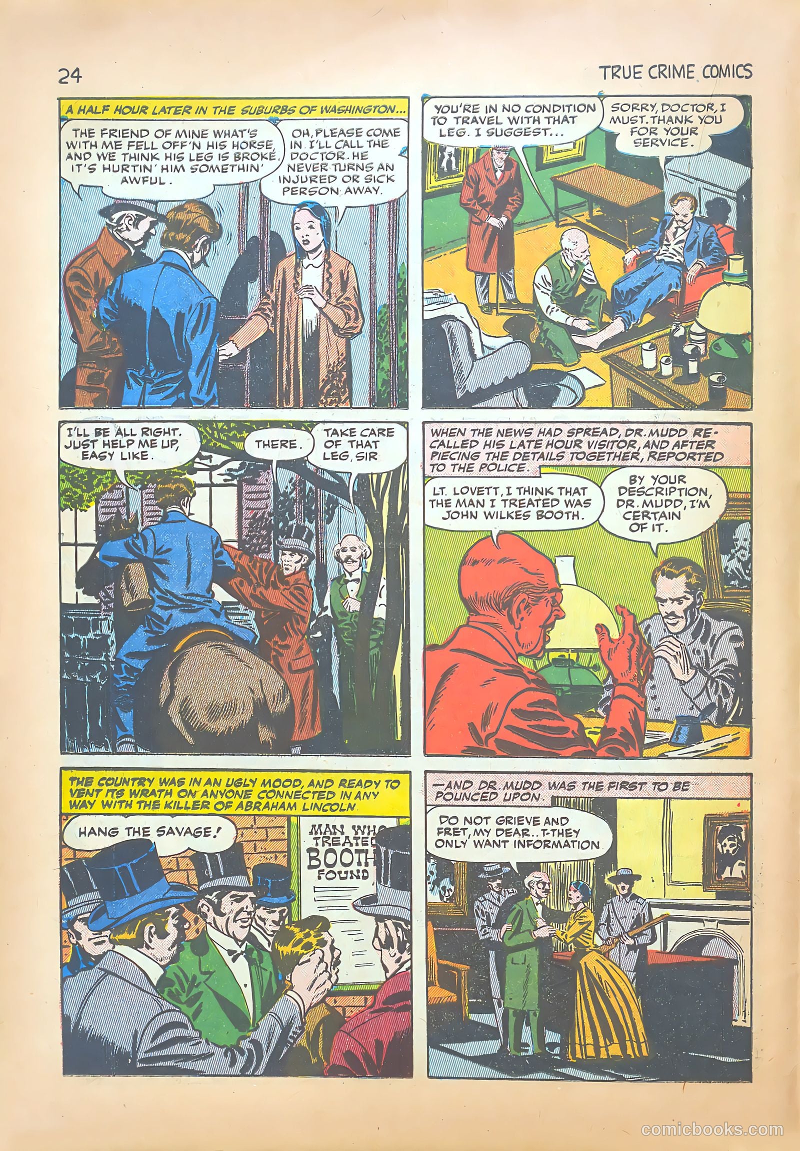 True Crime Comics #1 (1949) — page 24 of 52