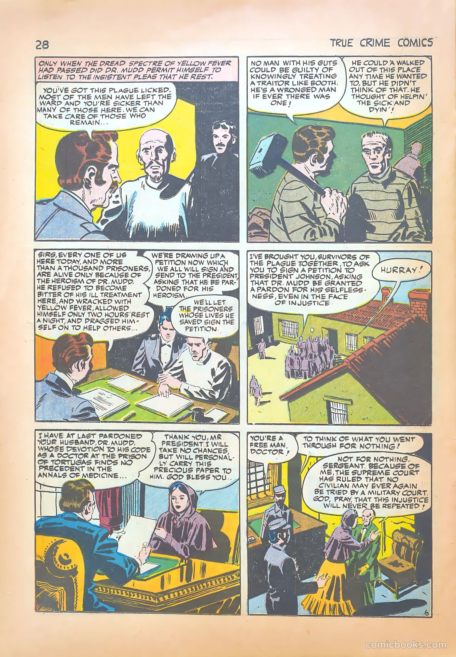 True Crime Comics #1 (1949) — page 28 of 52