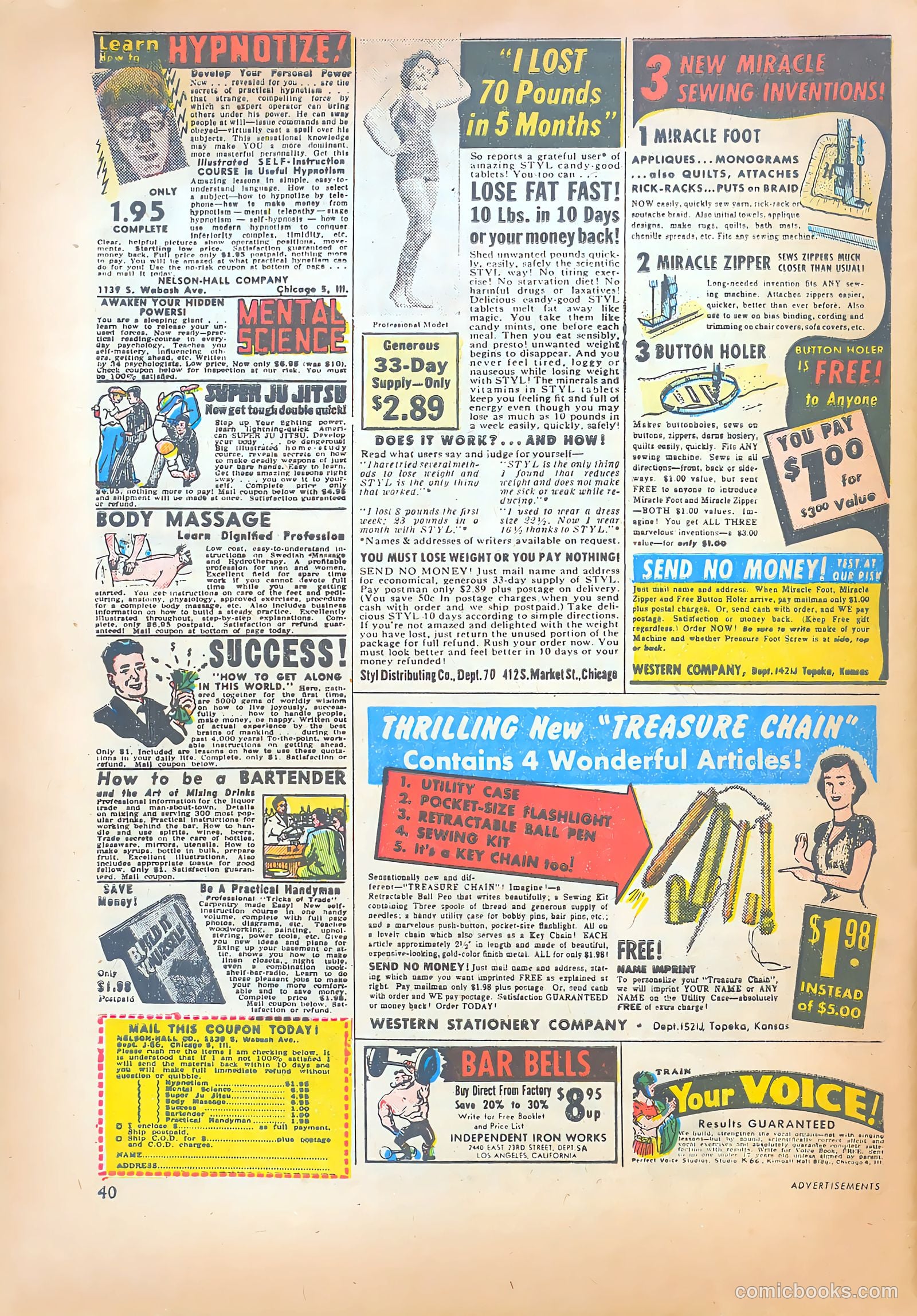 True Crime Comics #1 (1949) — page 40 of 52