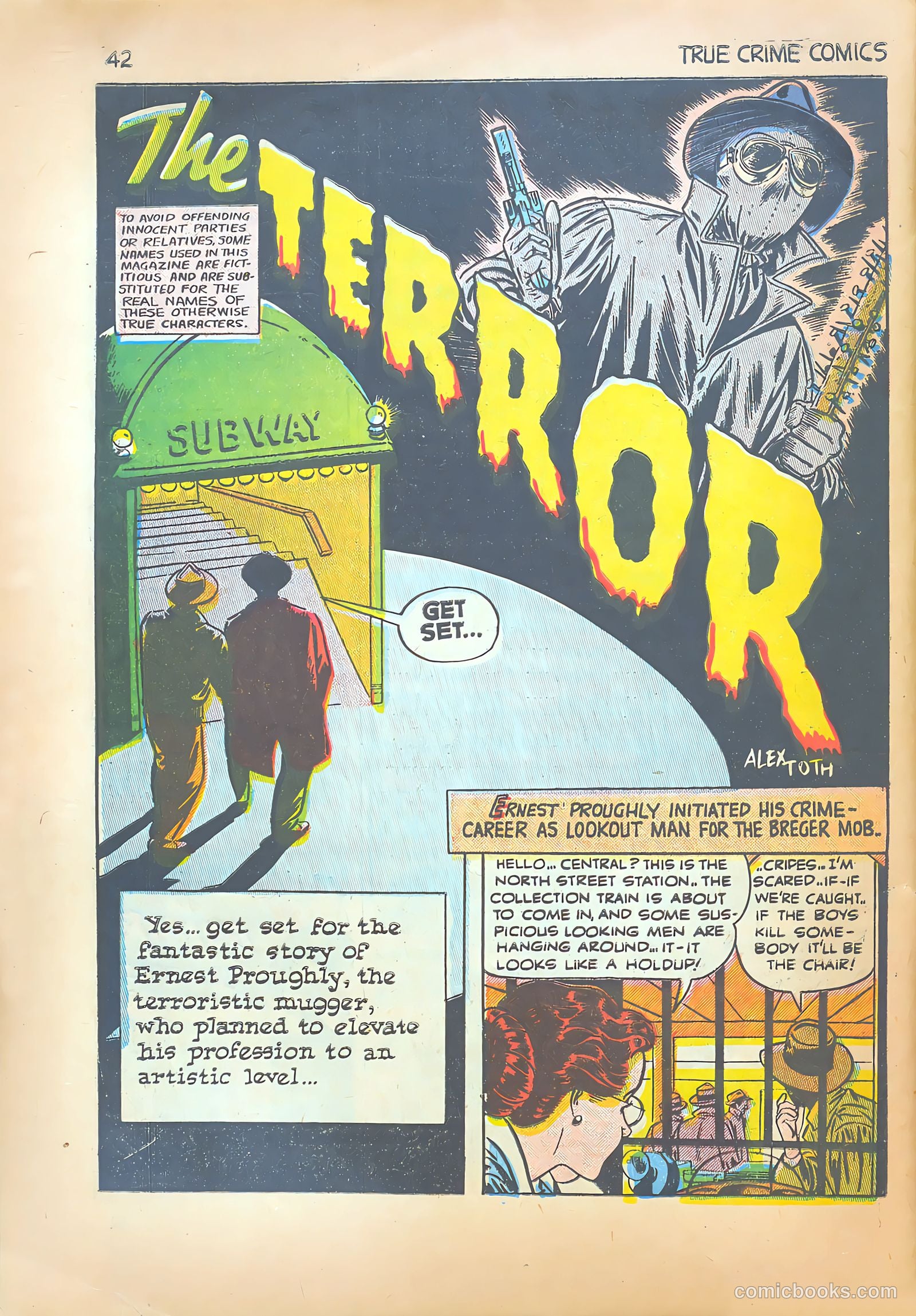 True Crime Comics #1 (1949) — page 42 of 52
