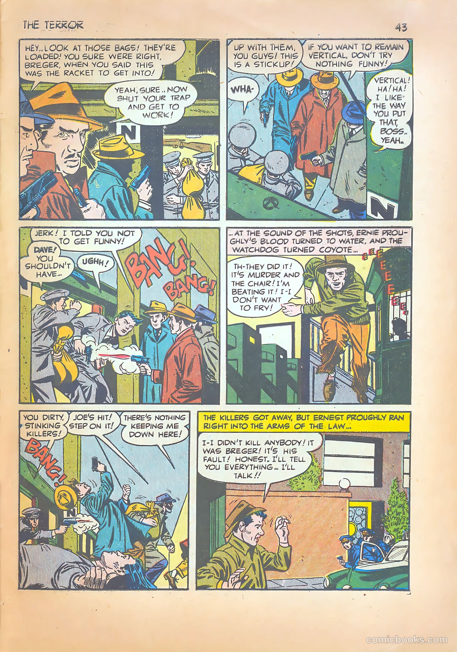 True Crime Comics #1 (1949) — page 43 of 52