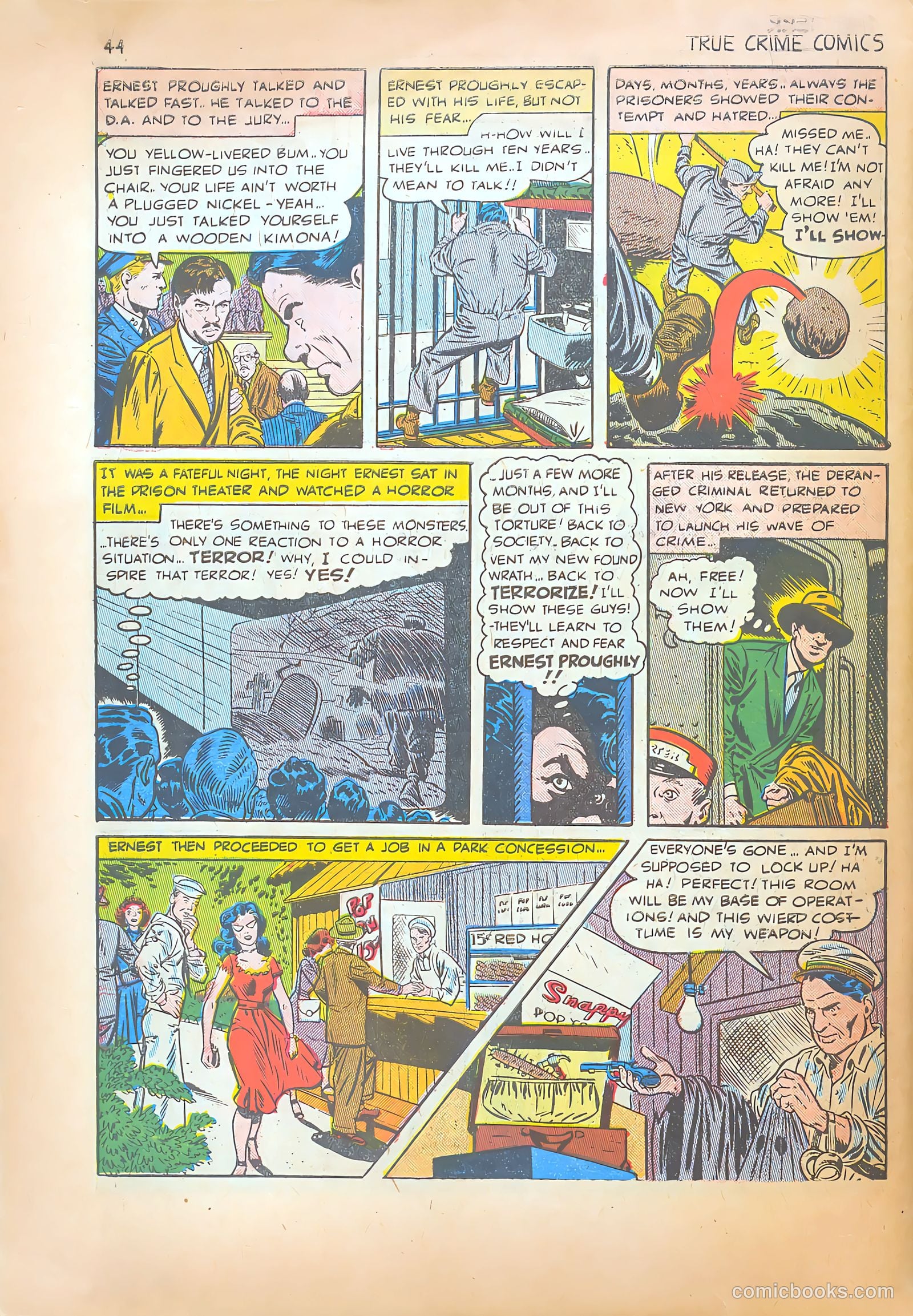 True Crime Comics #1 (1949) — page 44 of 52