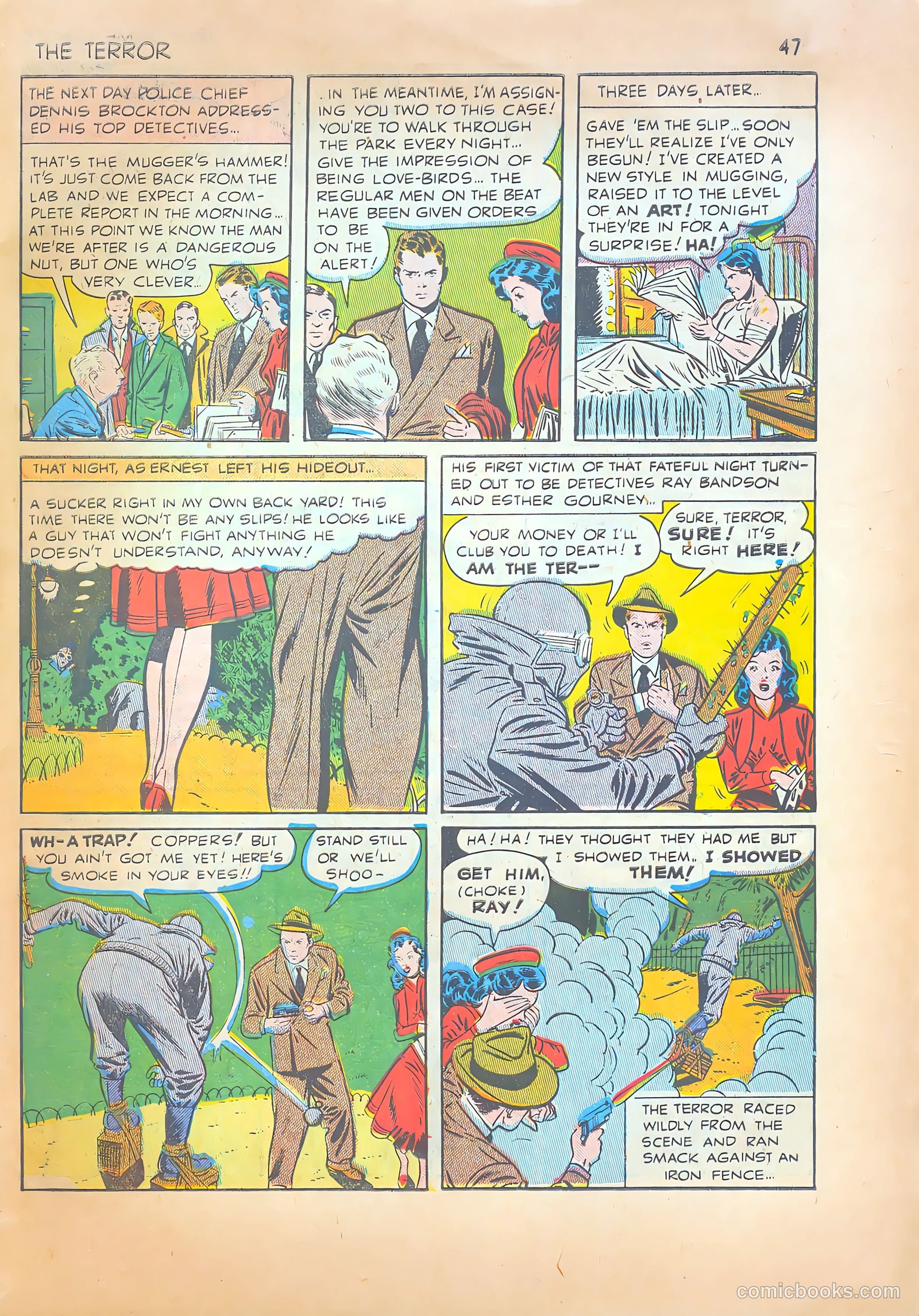 True Crime Comics #1 (1949) — page 47 of 52