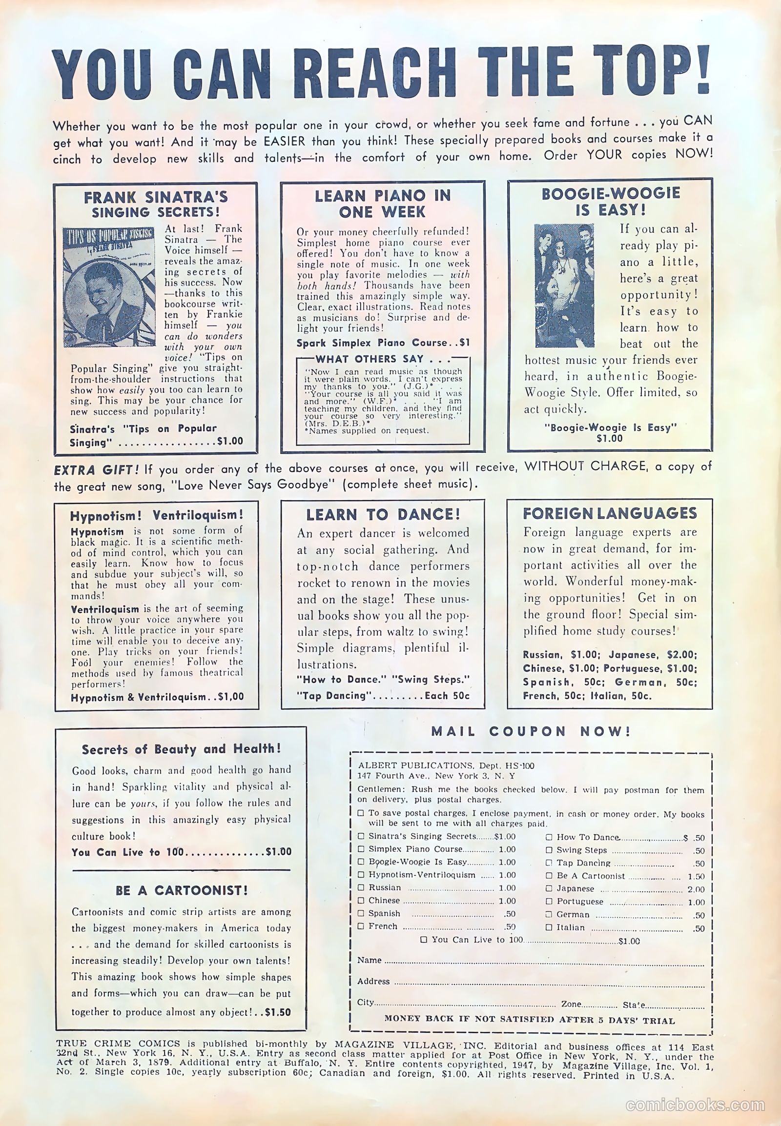True Crime Comics #2 (1948) — page 2 of 51