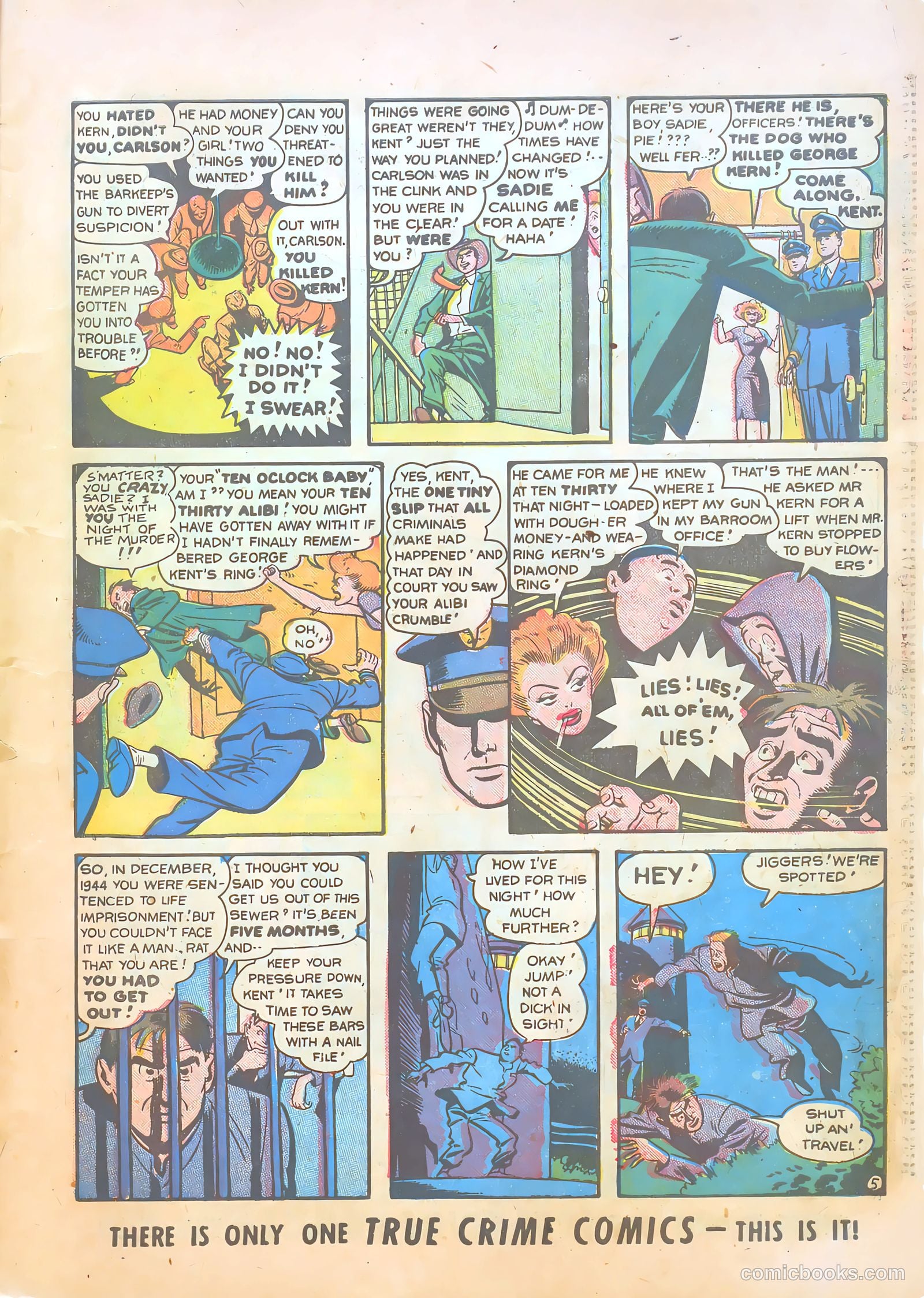 True Crime Comics #2 (1948) — page 7 of 51