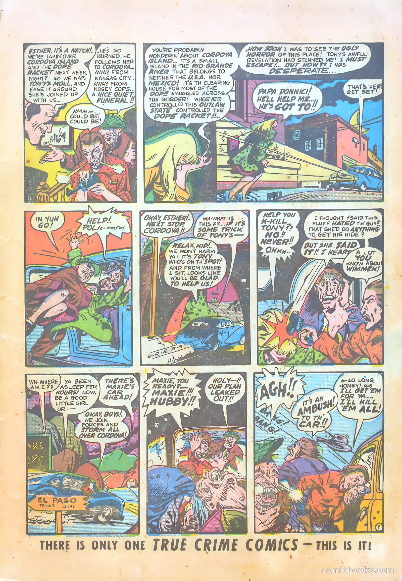 True Crime Comics #2 (1948) — page 15 of 51