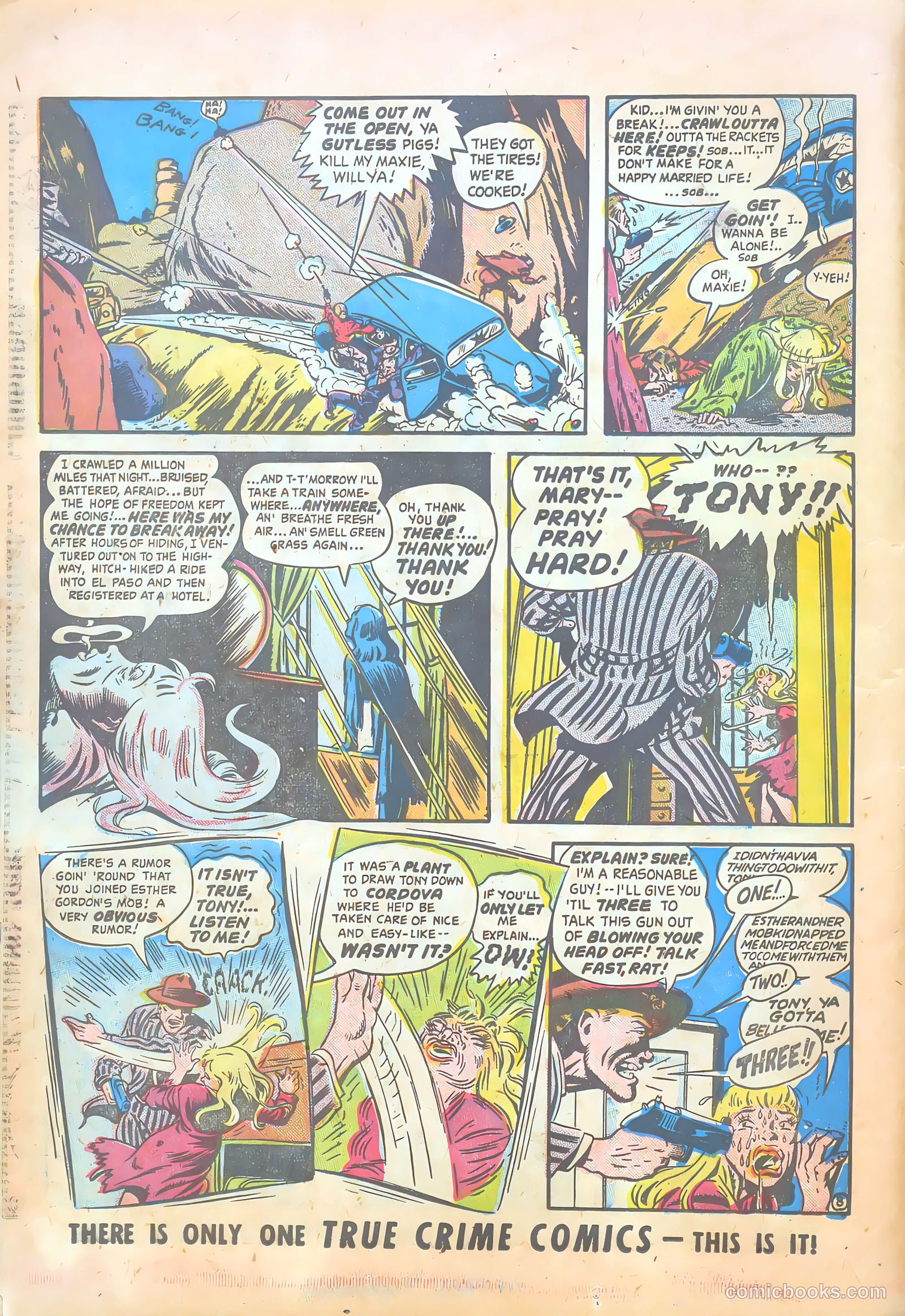 True Crime Comics #2 (1948) — page 16 of 51