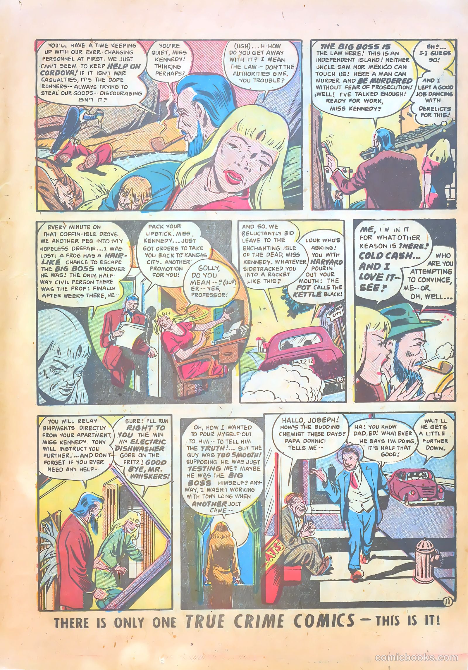 True Crime Comics #2 (1948) — page 19 of 51