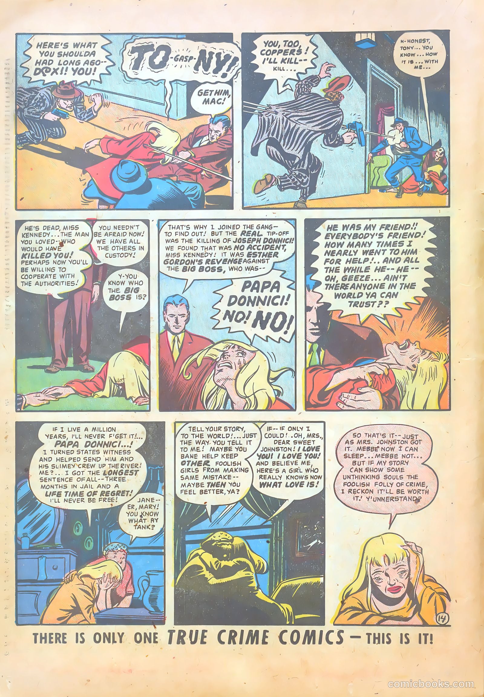 True Crime Comics #2 (1948) — page 22 of 51