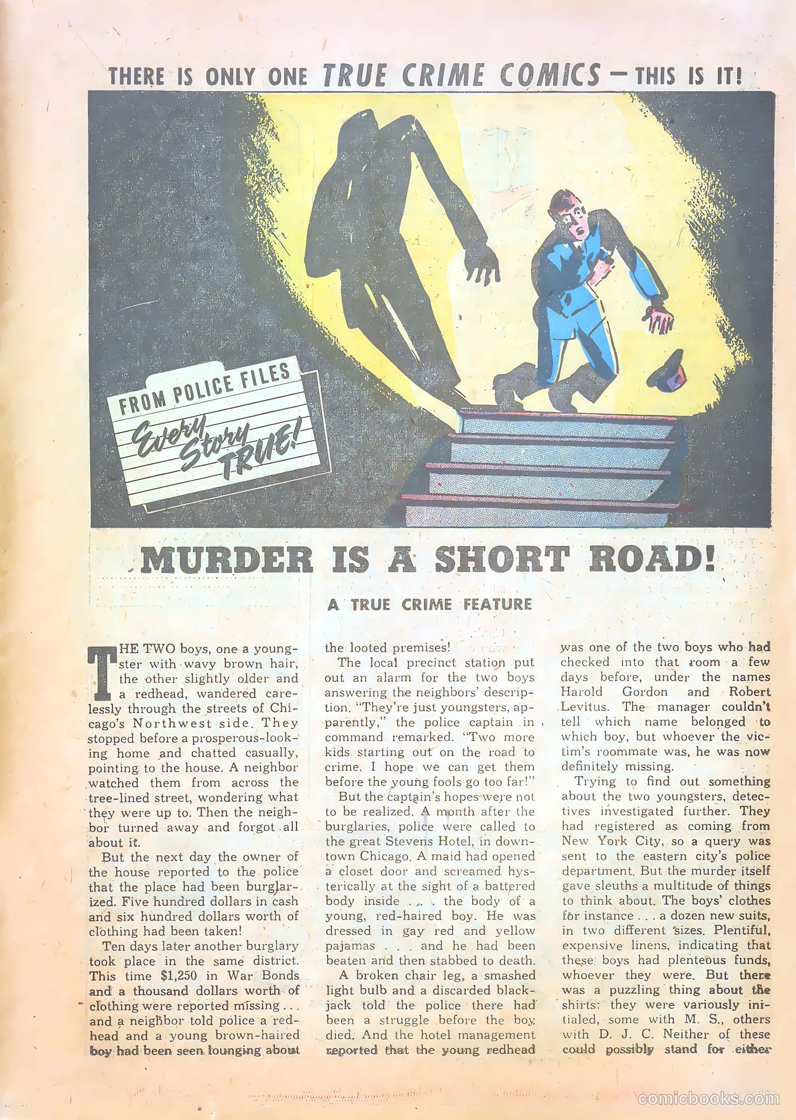 True Crime Comics #2 (1948) — page 23 of 51