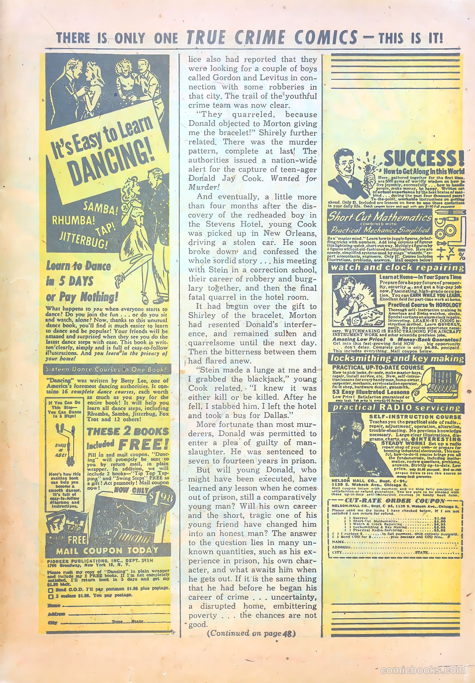 True Crime Comics #2 (1948) — page 25 of 51