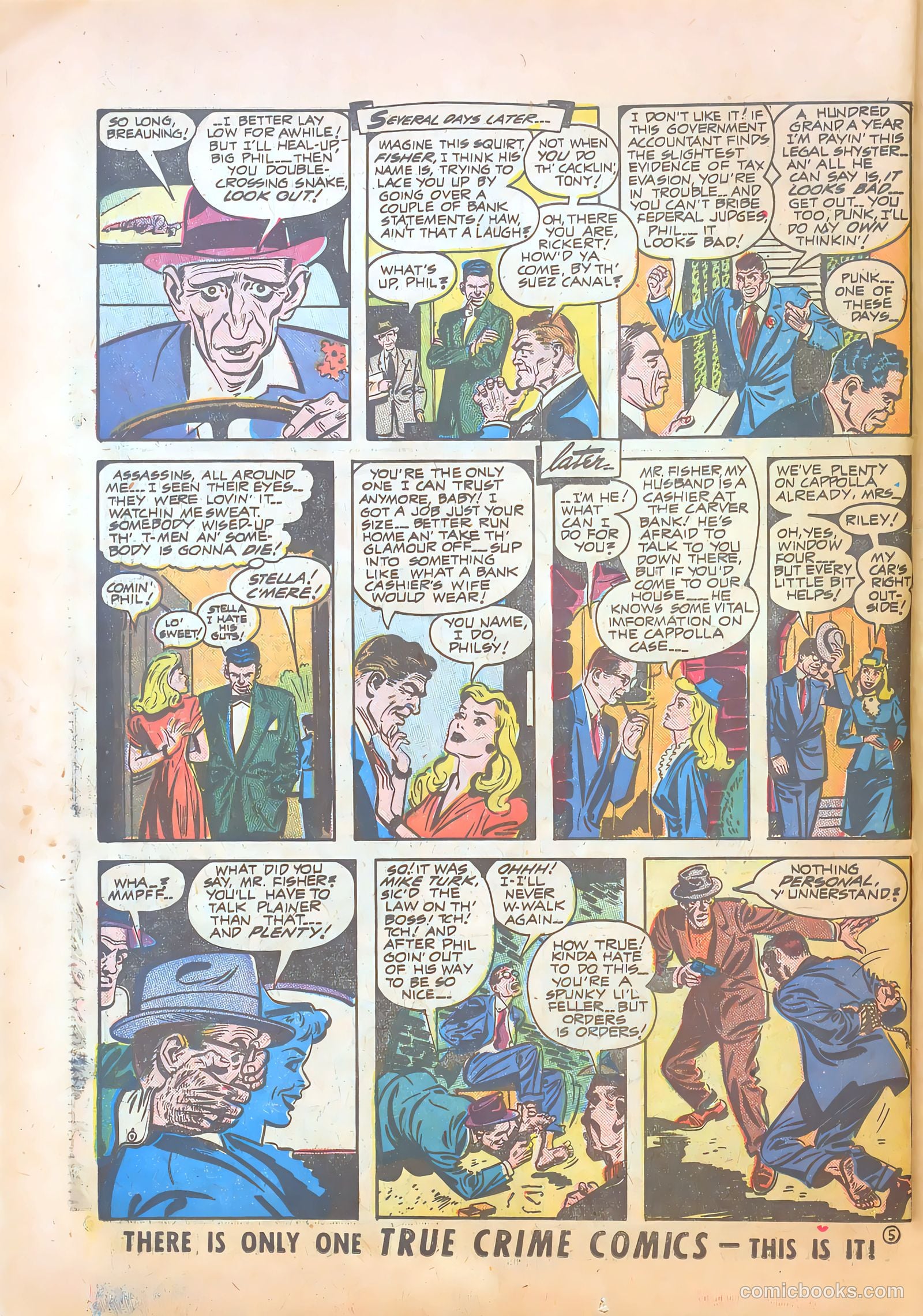 True Crime Comics #2 (1948) — page 35 of 51