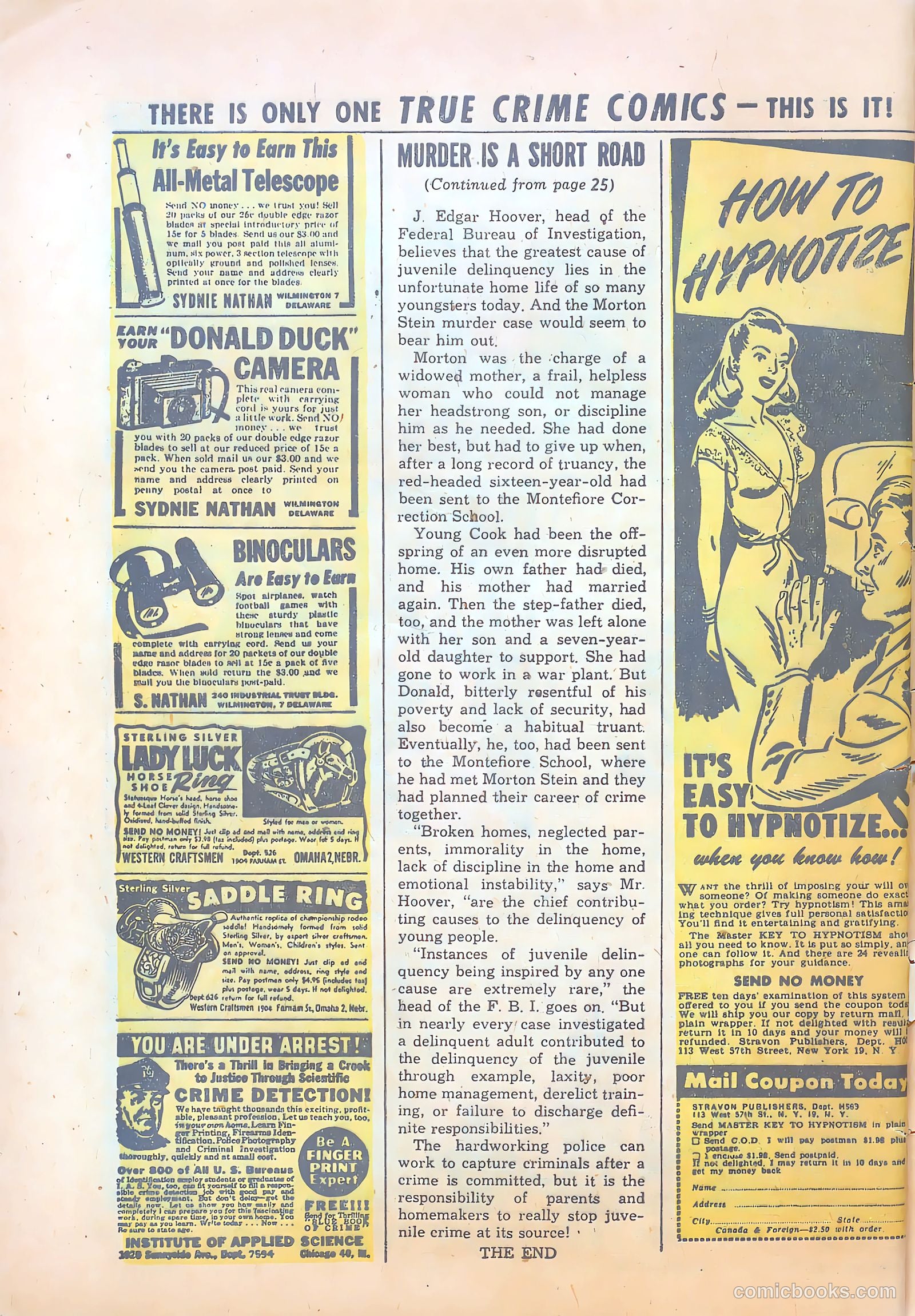 True Crime Comics #2 (1948) — page 47 of 51