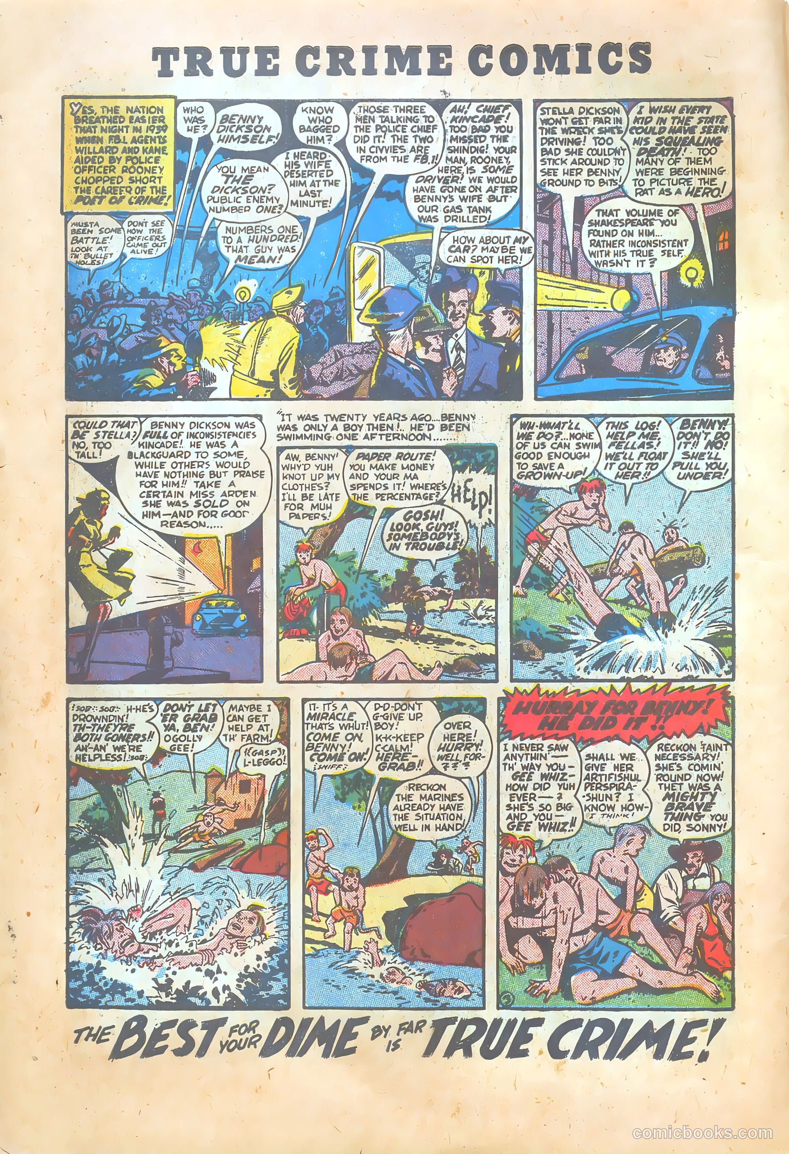 True Crime Comics #3 (1948) — page 6 of 52