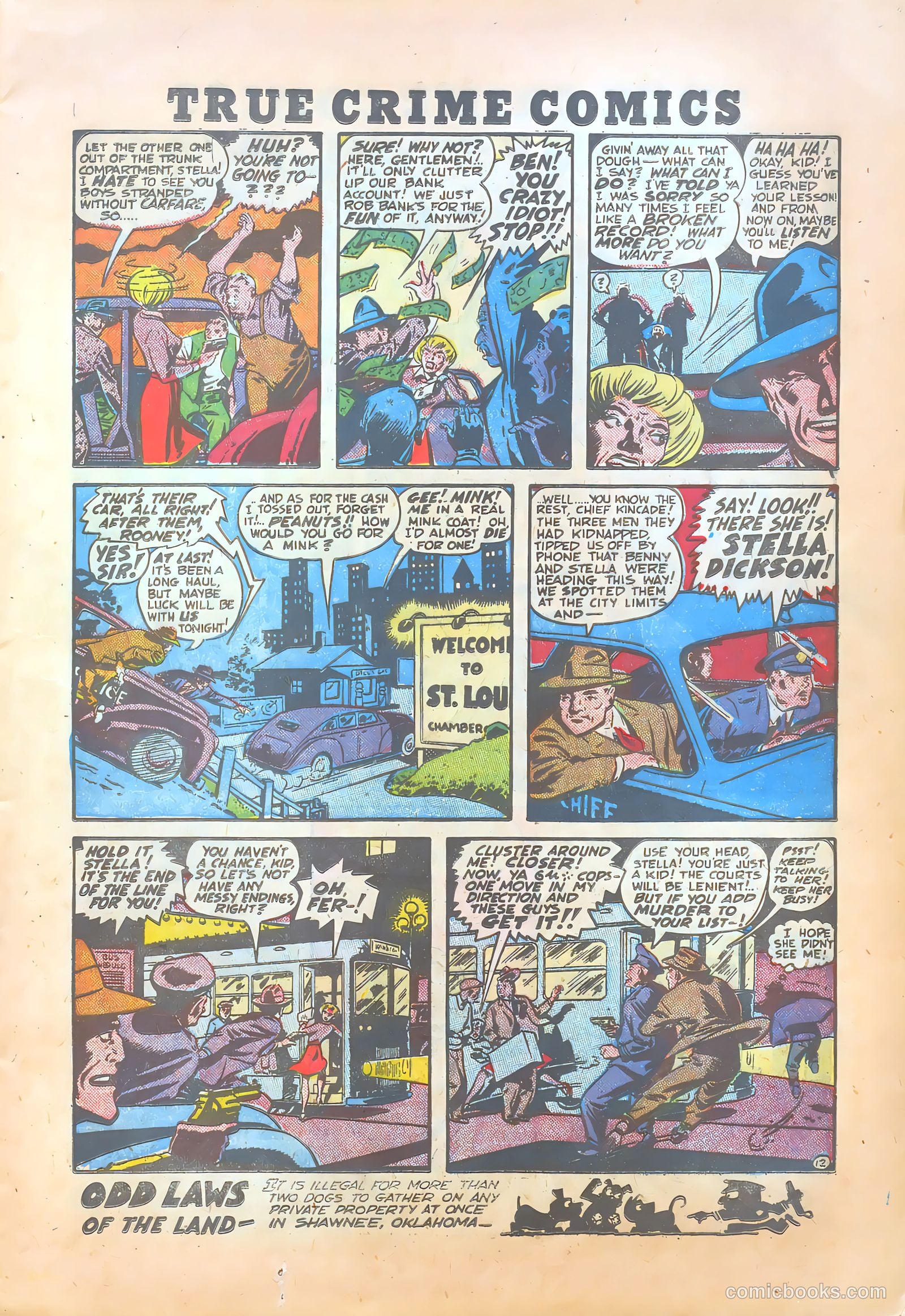 True Crime Comics #3 (1948) — page 15 of 52