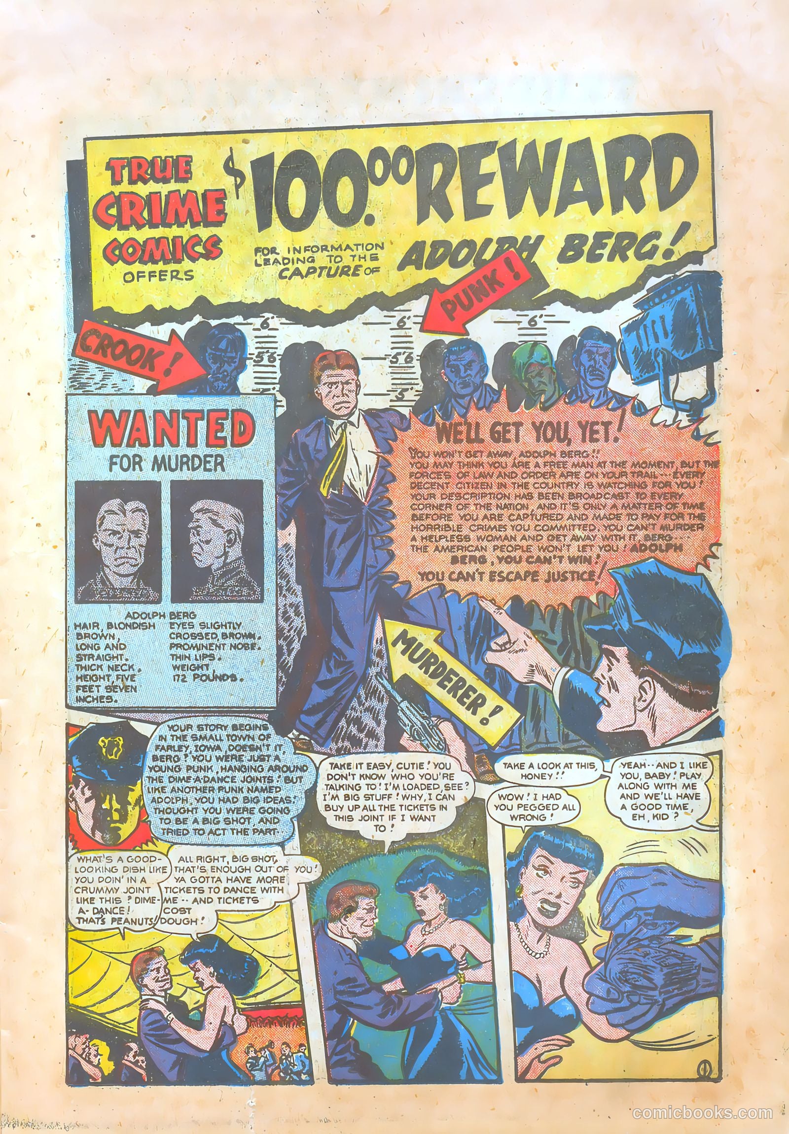 True Crime Comics #3 (1948) — page 17 of 52