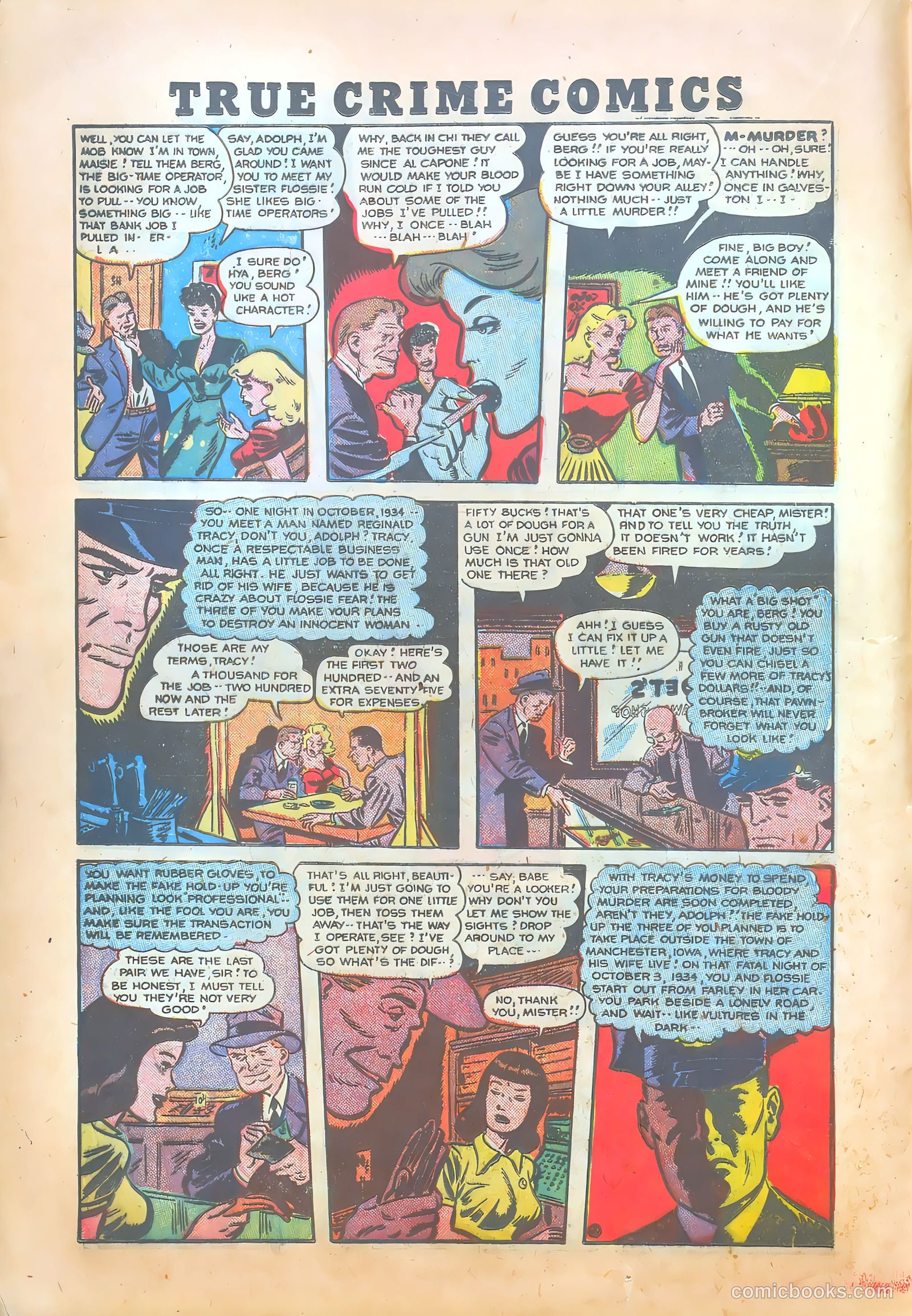 True Crime Comics #3 (1948) — page 20 of 52