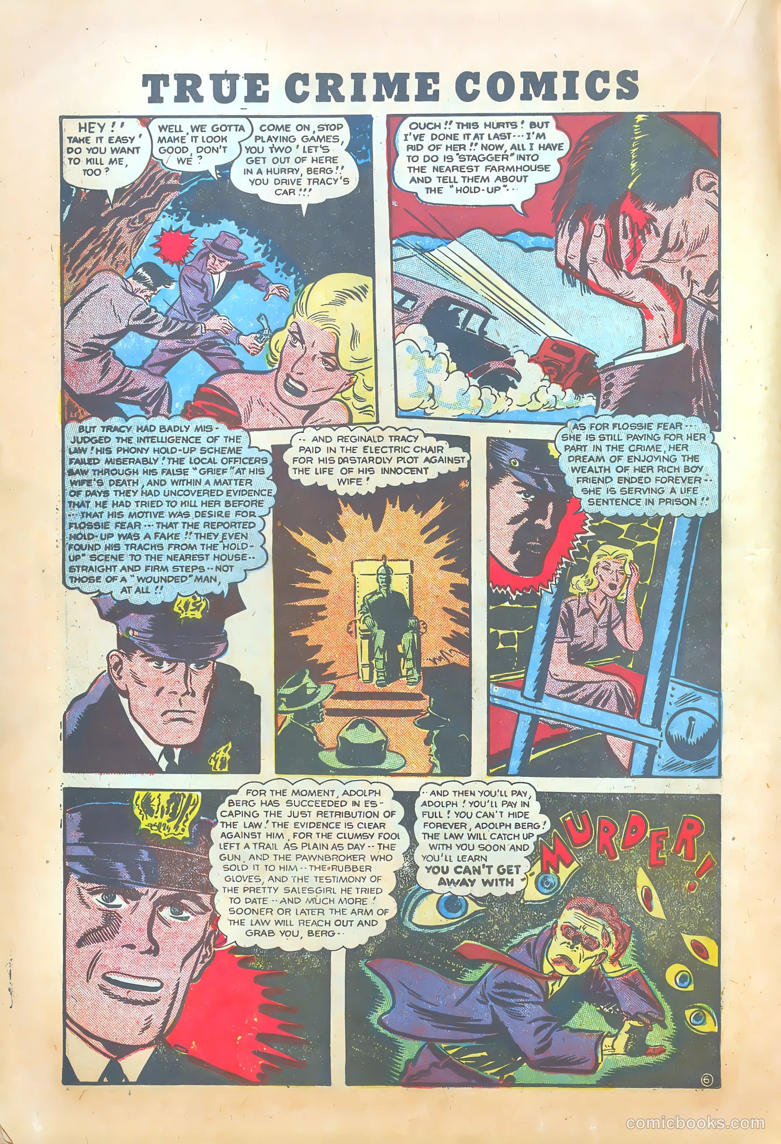 True Crime Comics #3 (1948) — page 22 of 52