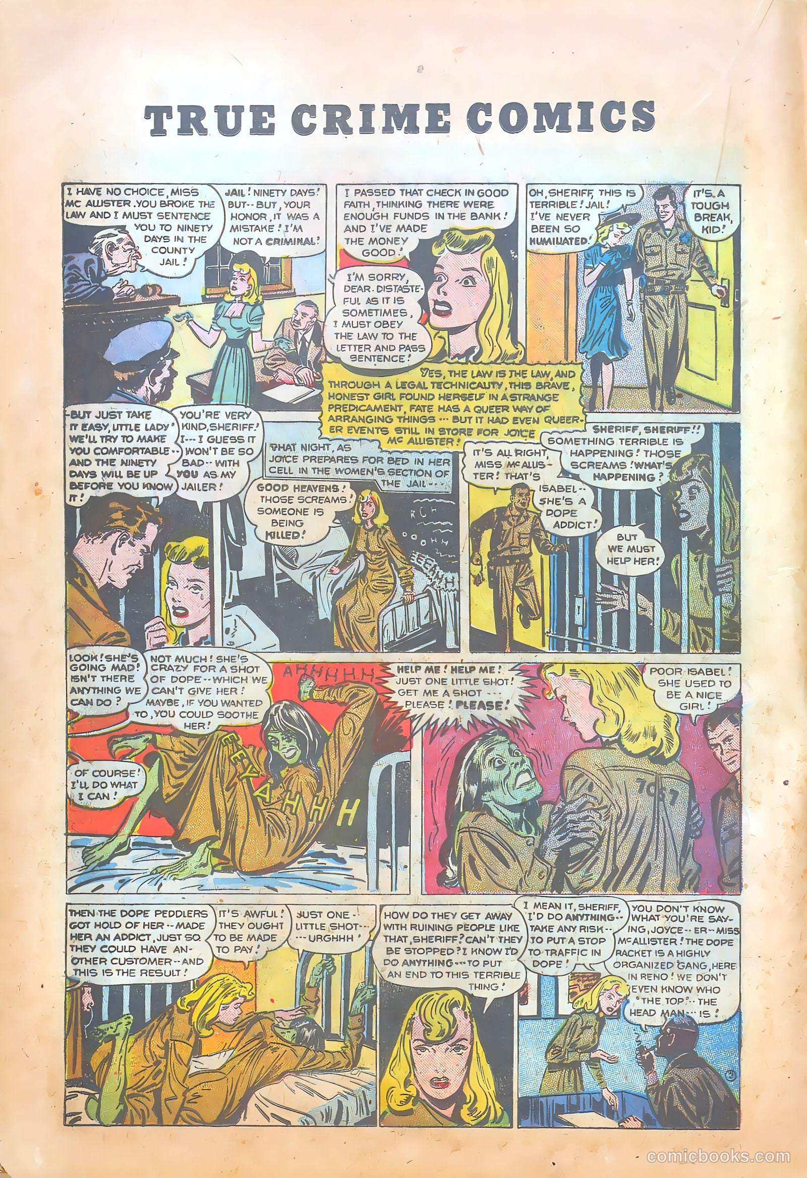 True Crime Comics #3 (1948) — page 24 of 52