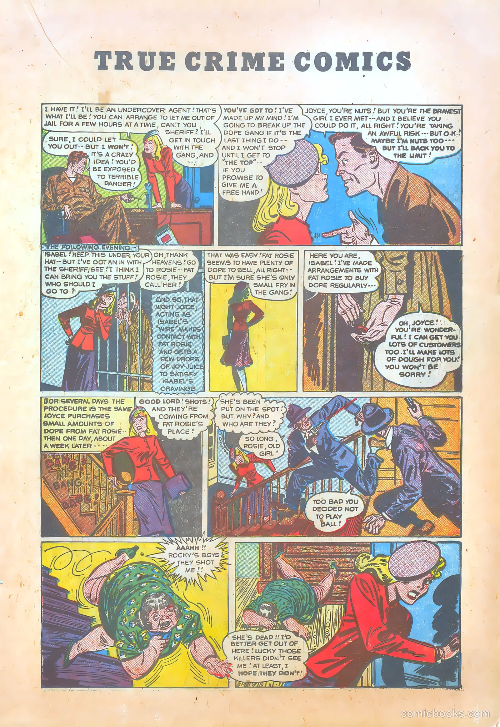 True Crime Comics #3 (1948) — page 25 of 52