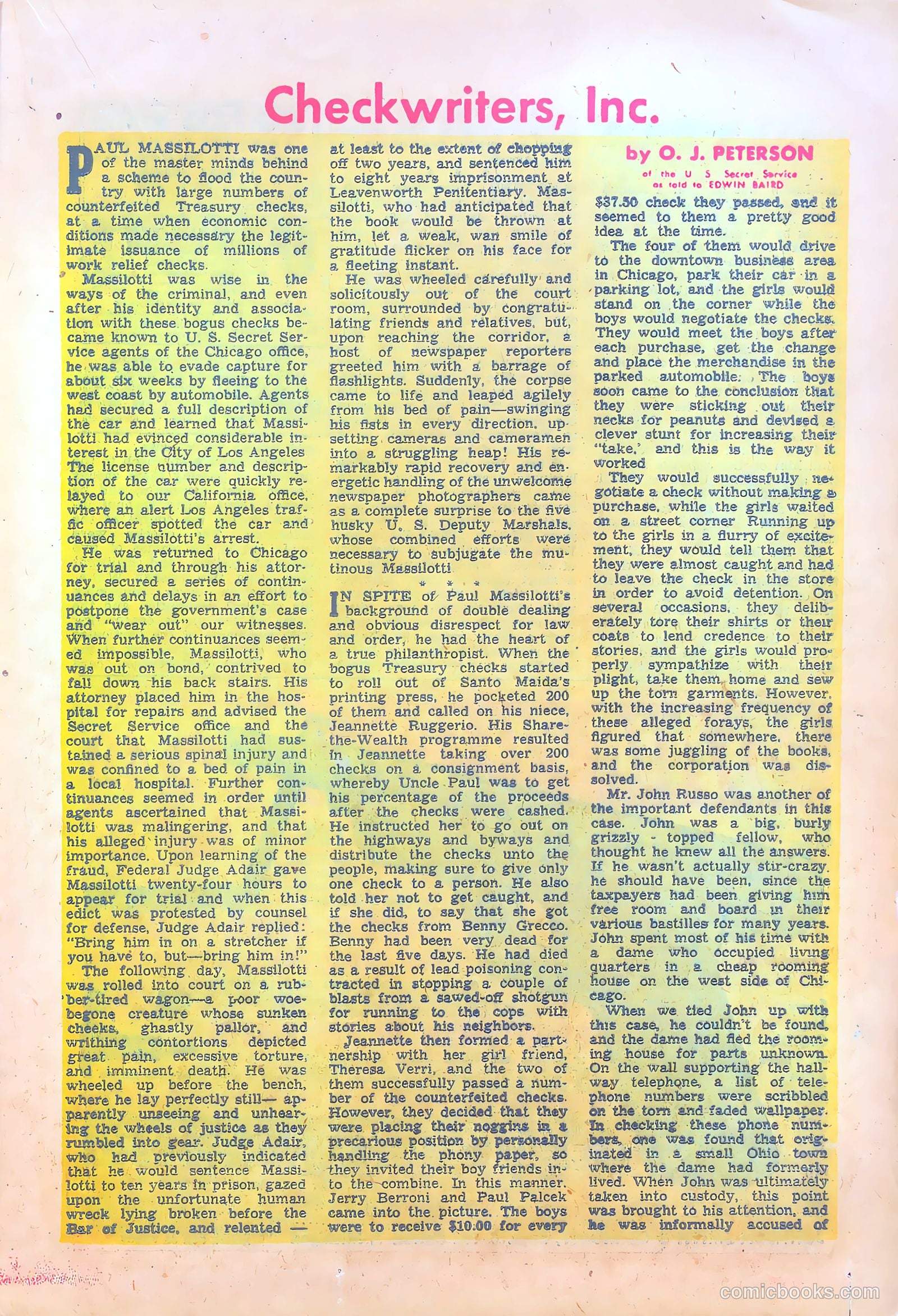 True Crime Comics #3 (1948) — page 33 of 52