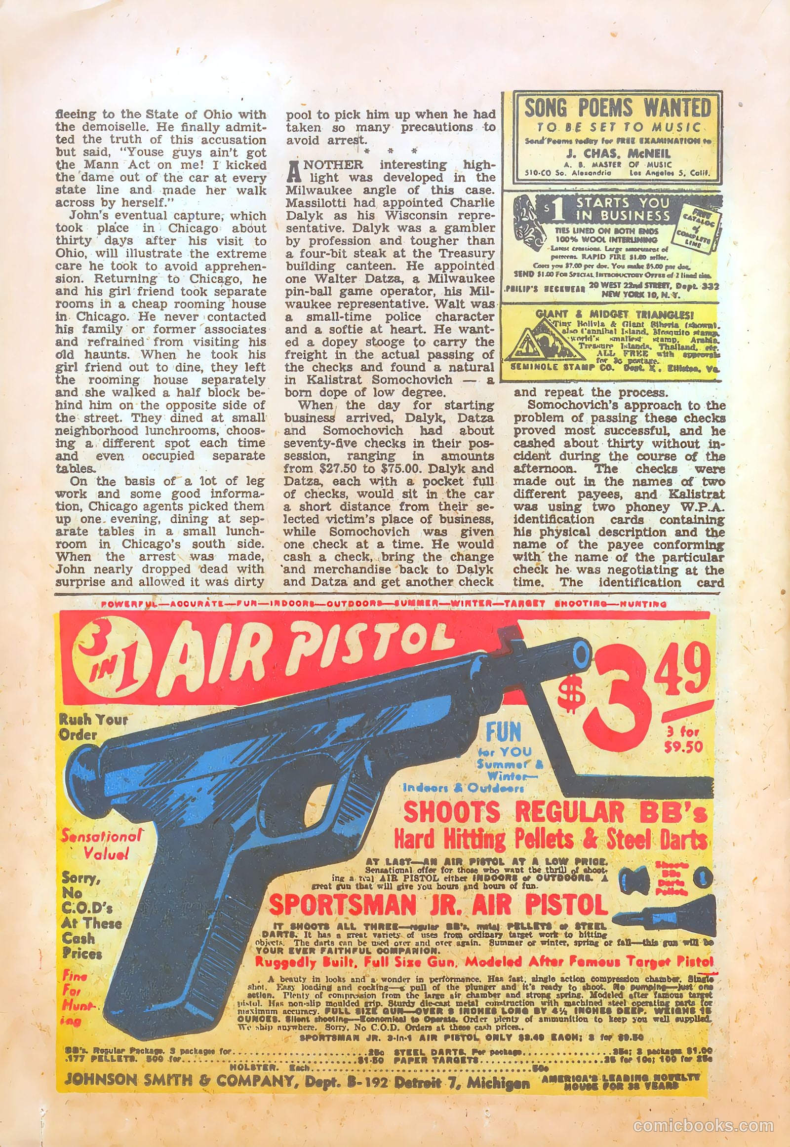 True Crime Comics #3 (1948) — page 34 of 52
