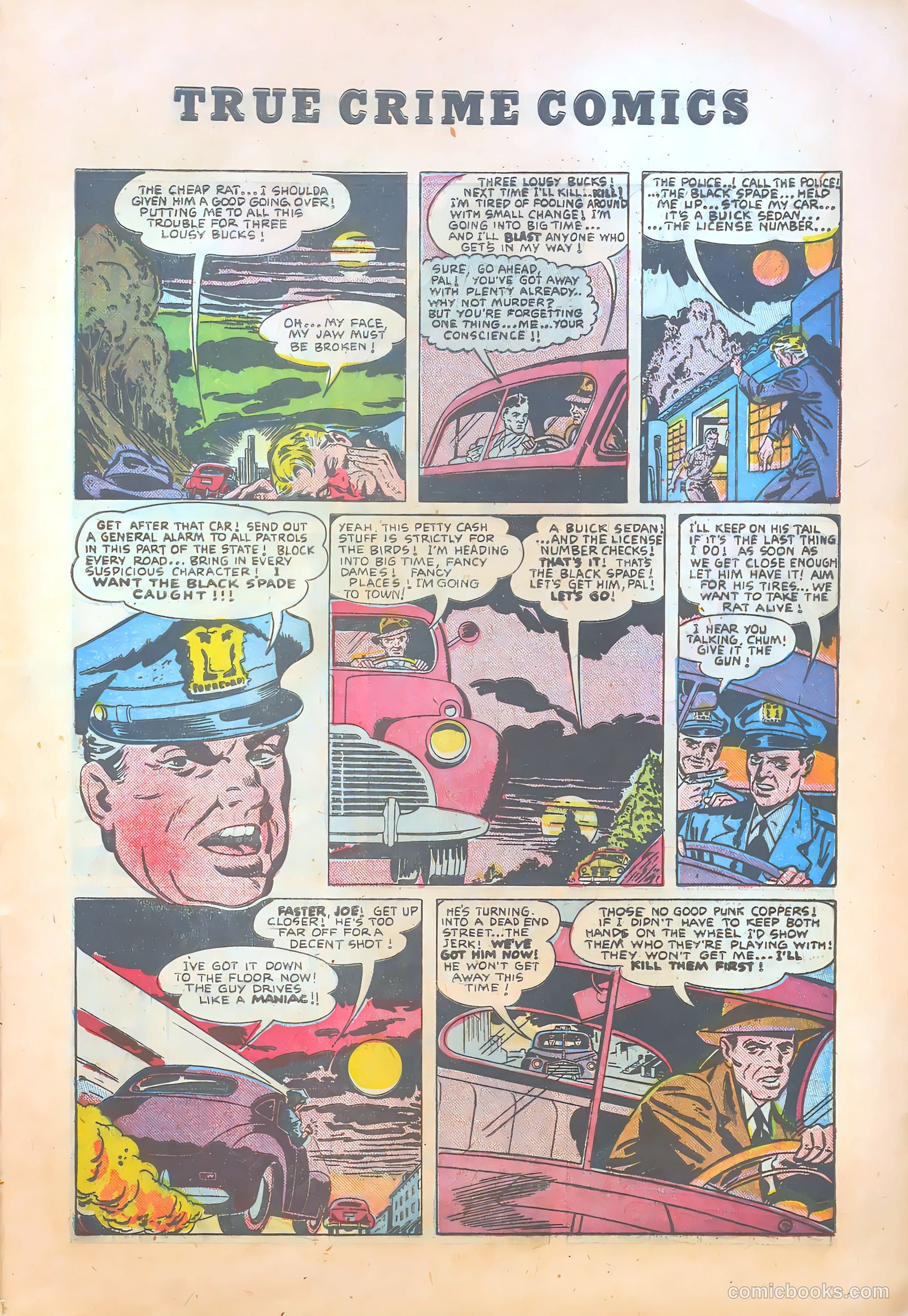 True Crime Comics #3 (1948) — page 39 of 52