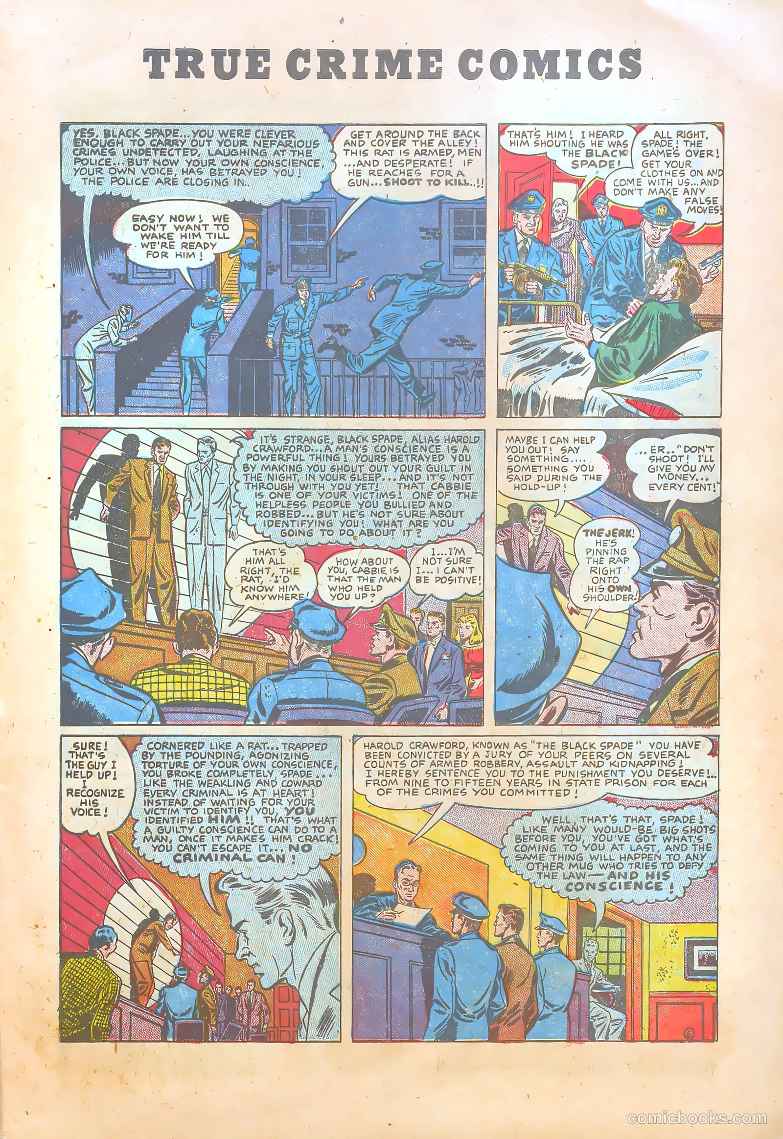 True Crime Comics #3 (1948) — page 41 of 52