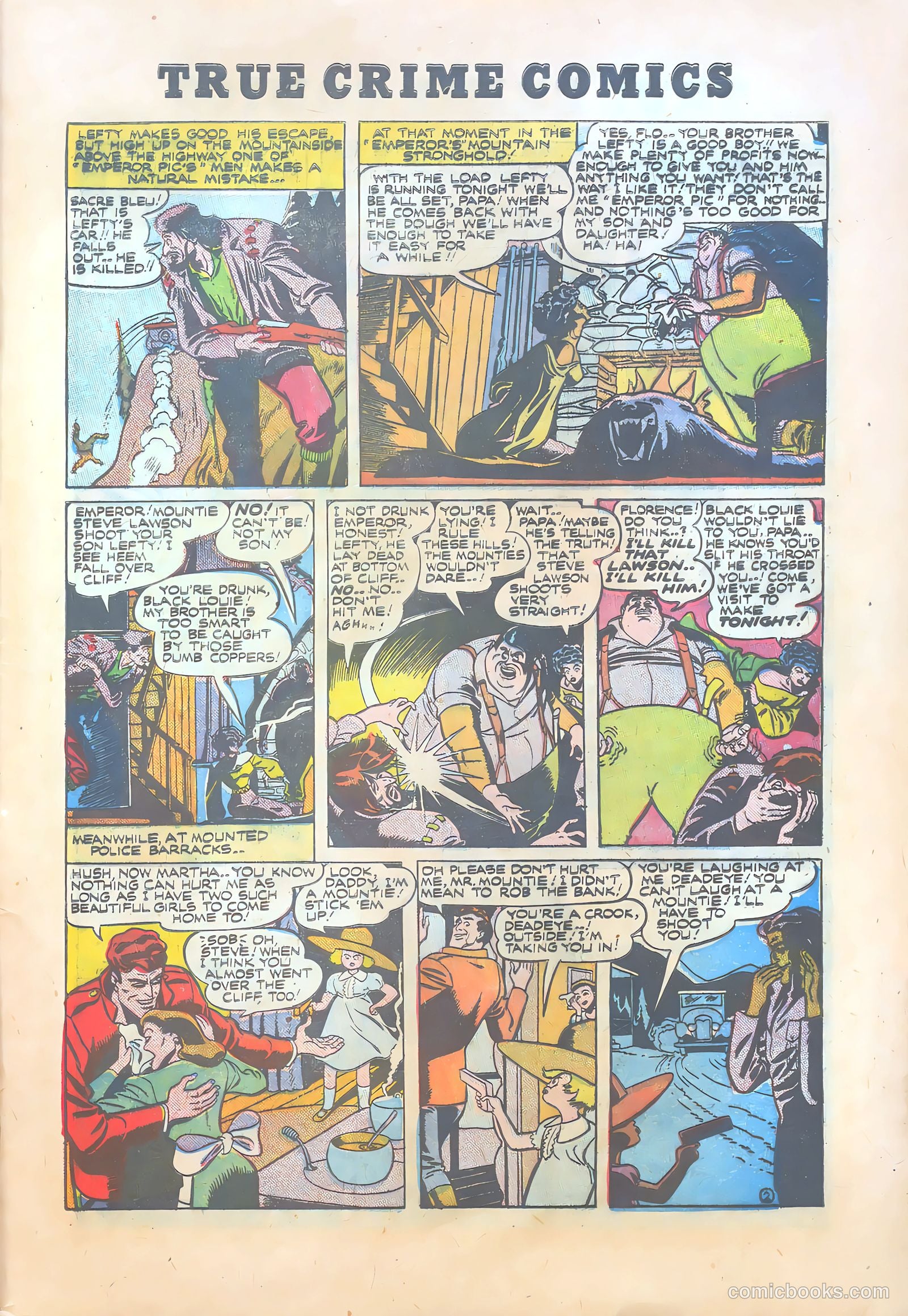 True Crime Comics #3 (1948) — page 45 of 52