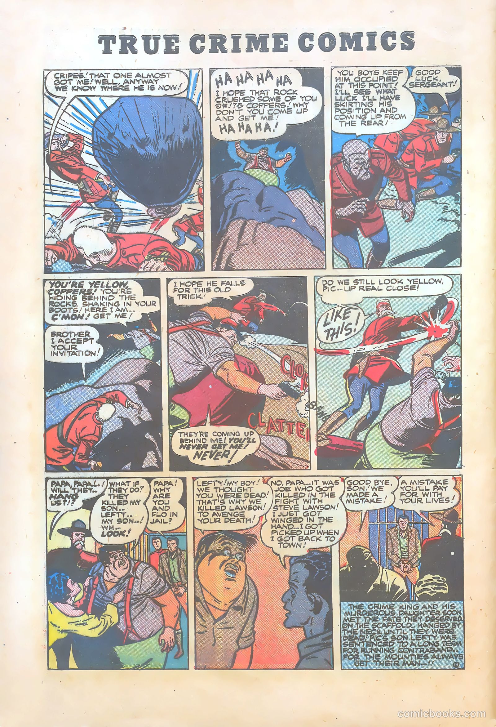 True Crime Comics #3 (1948) — page 48 of 52