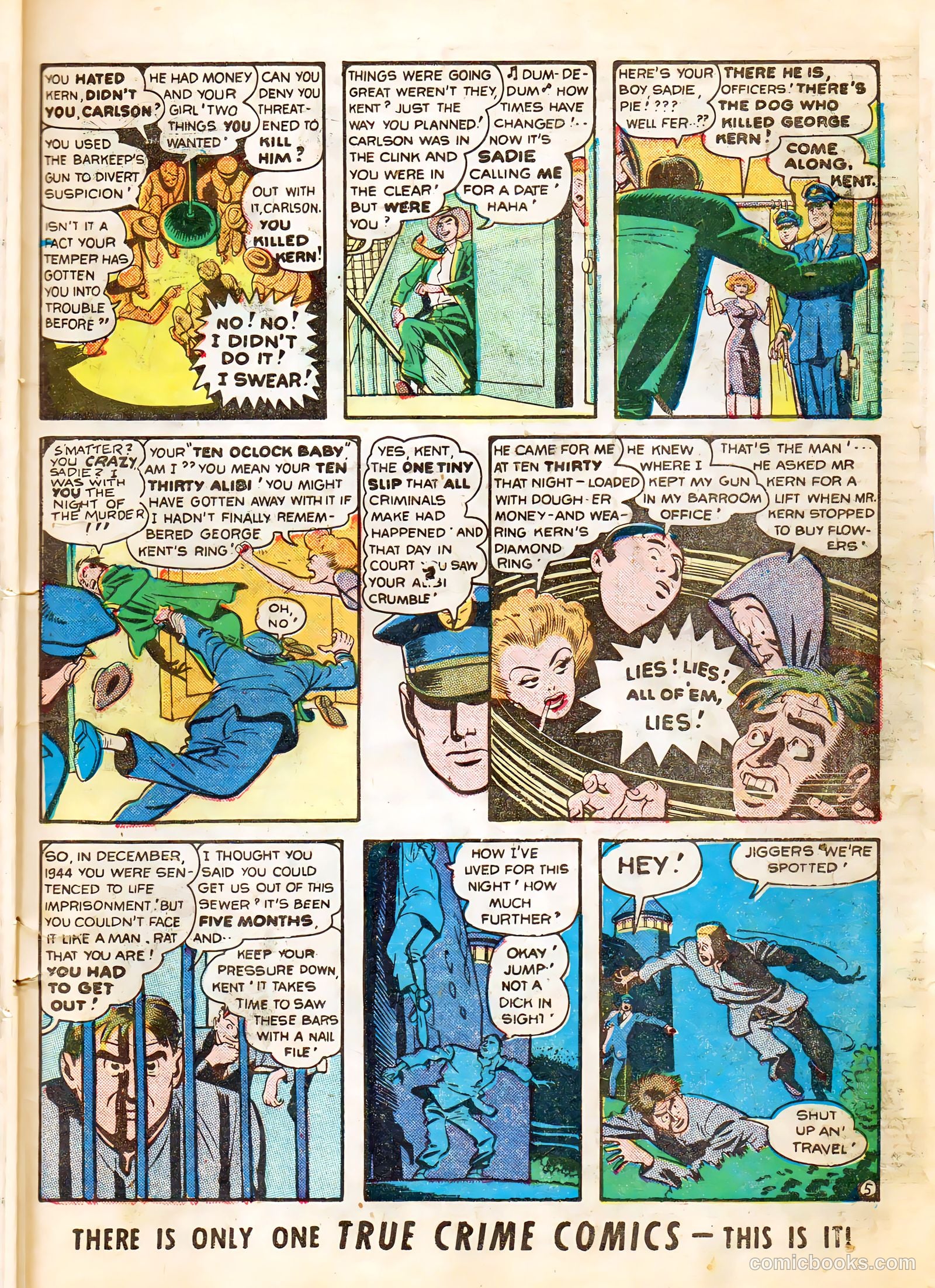 True Crime Comics #4 (1949) — page 5 of 37