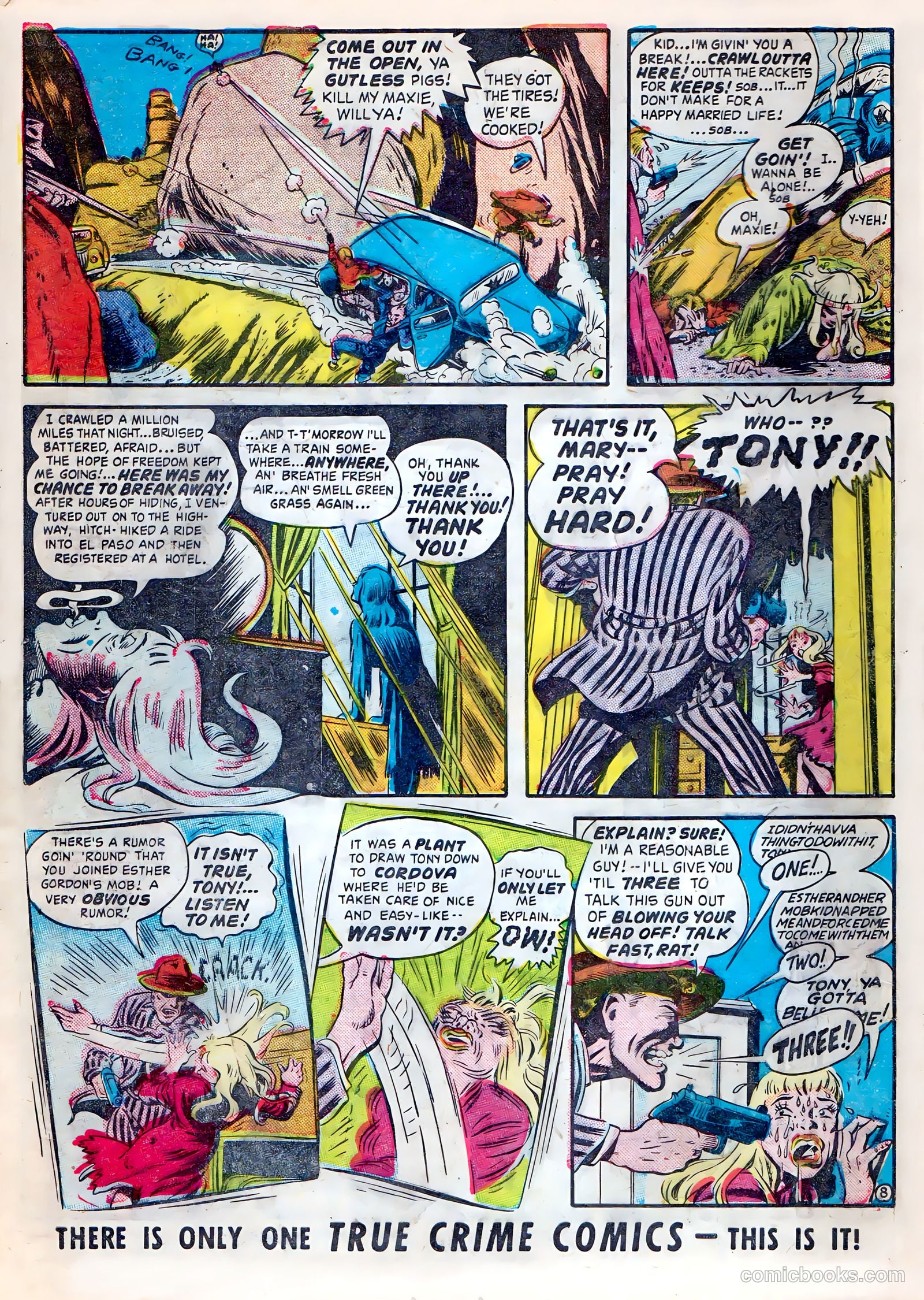 True Crime Comics #4 (1949) — page 16 of 37