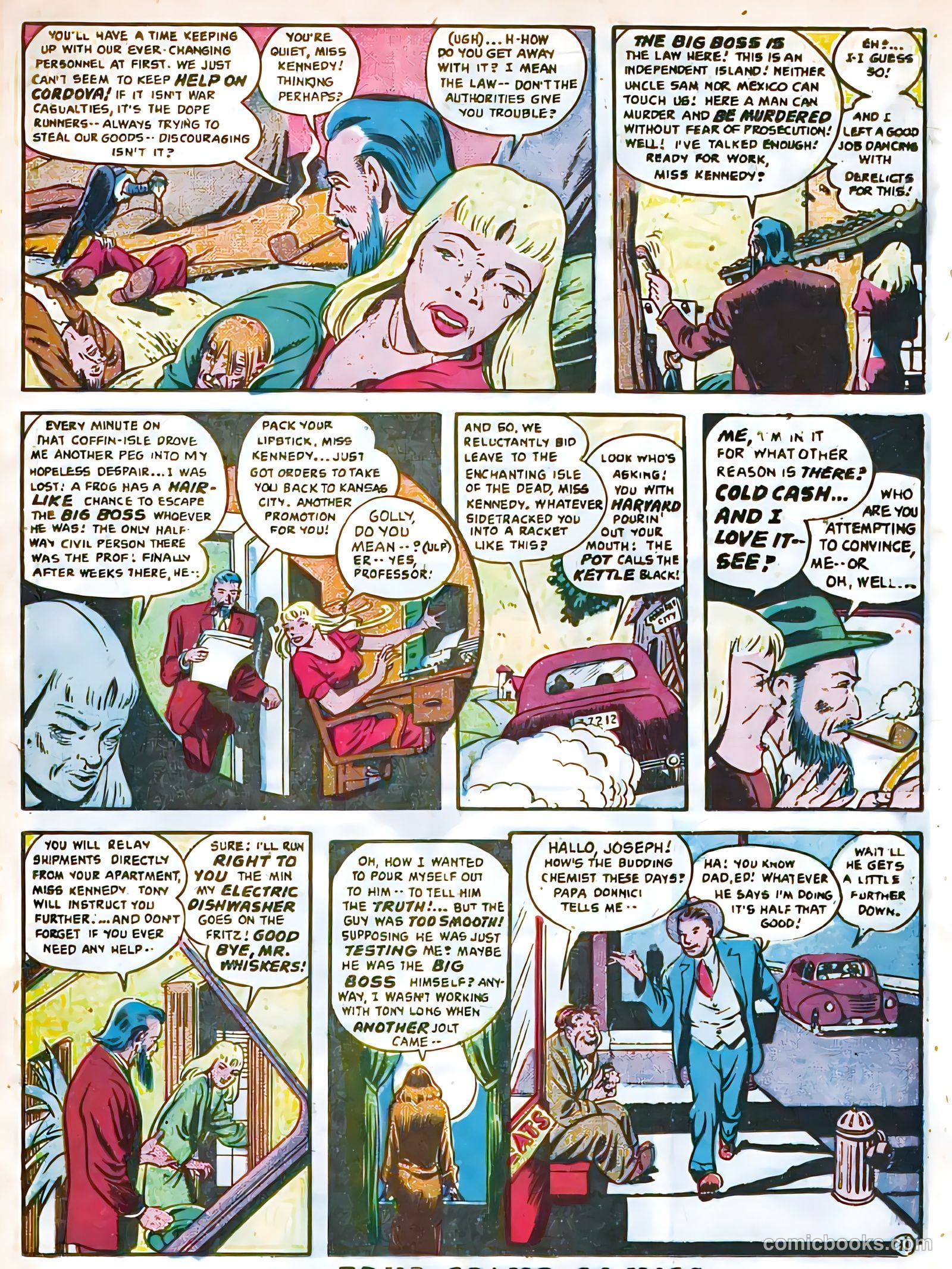 True Crime Comics #4 (1949) — page 19 of 37