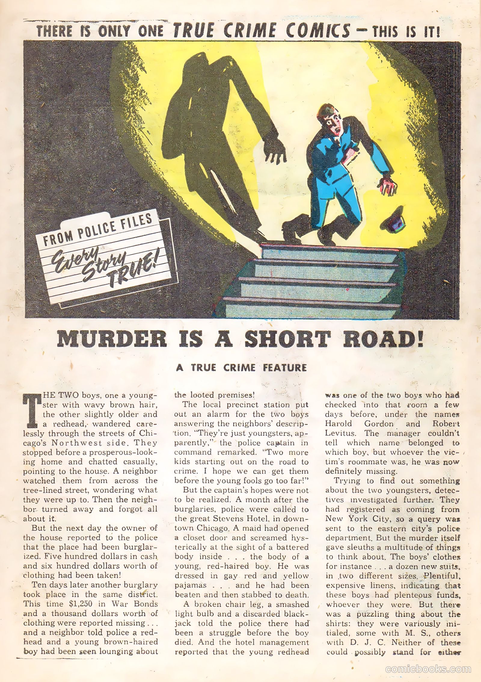 True Crime Comics #4 (1949) — page 23 of 37