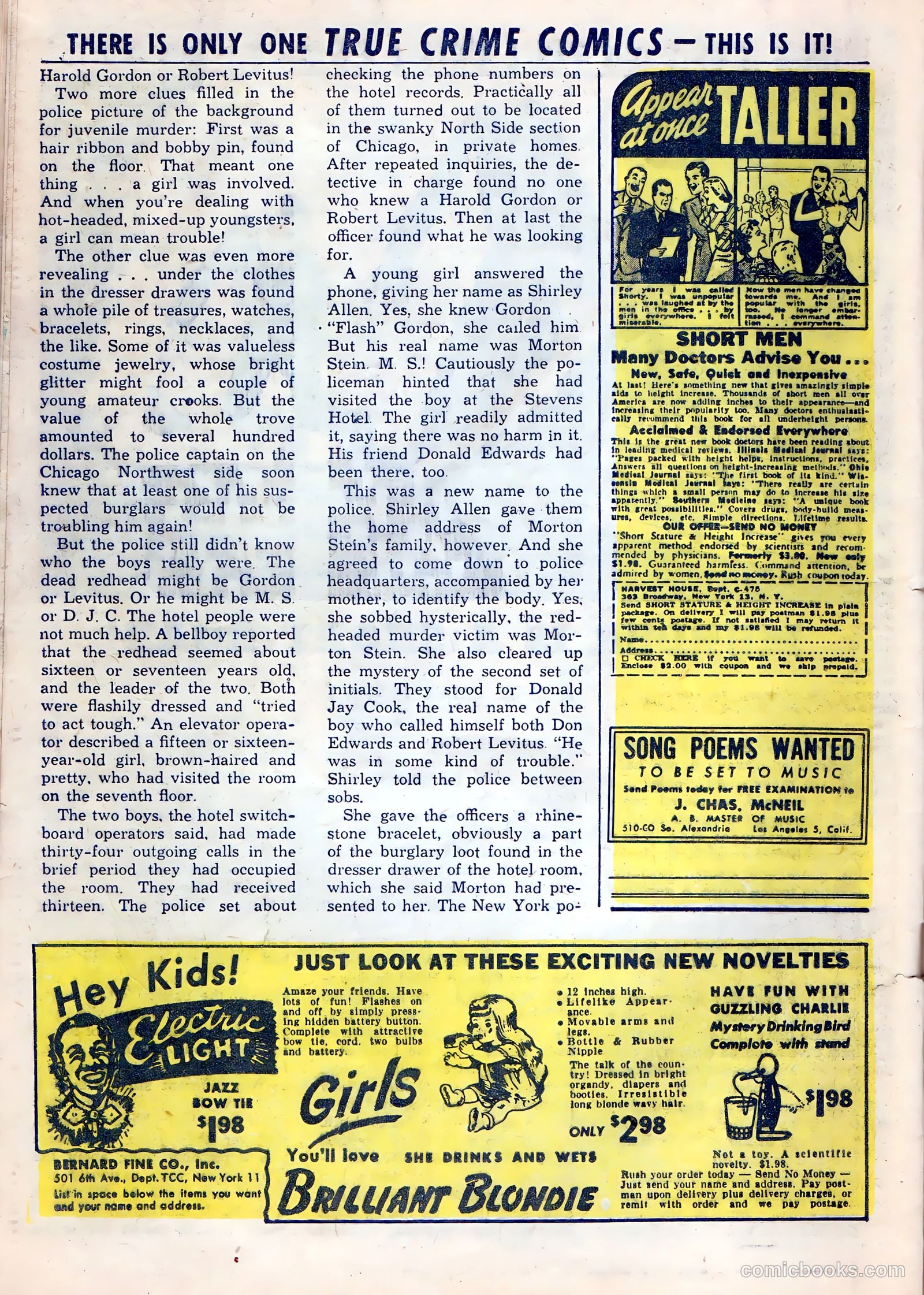 True Crime Comics #4 (1949) — page 24 of 37