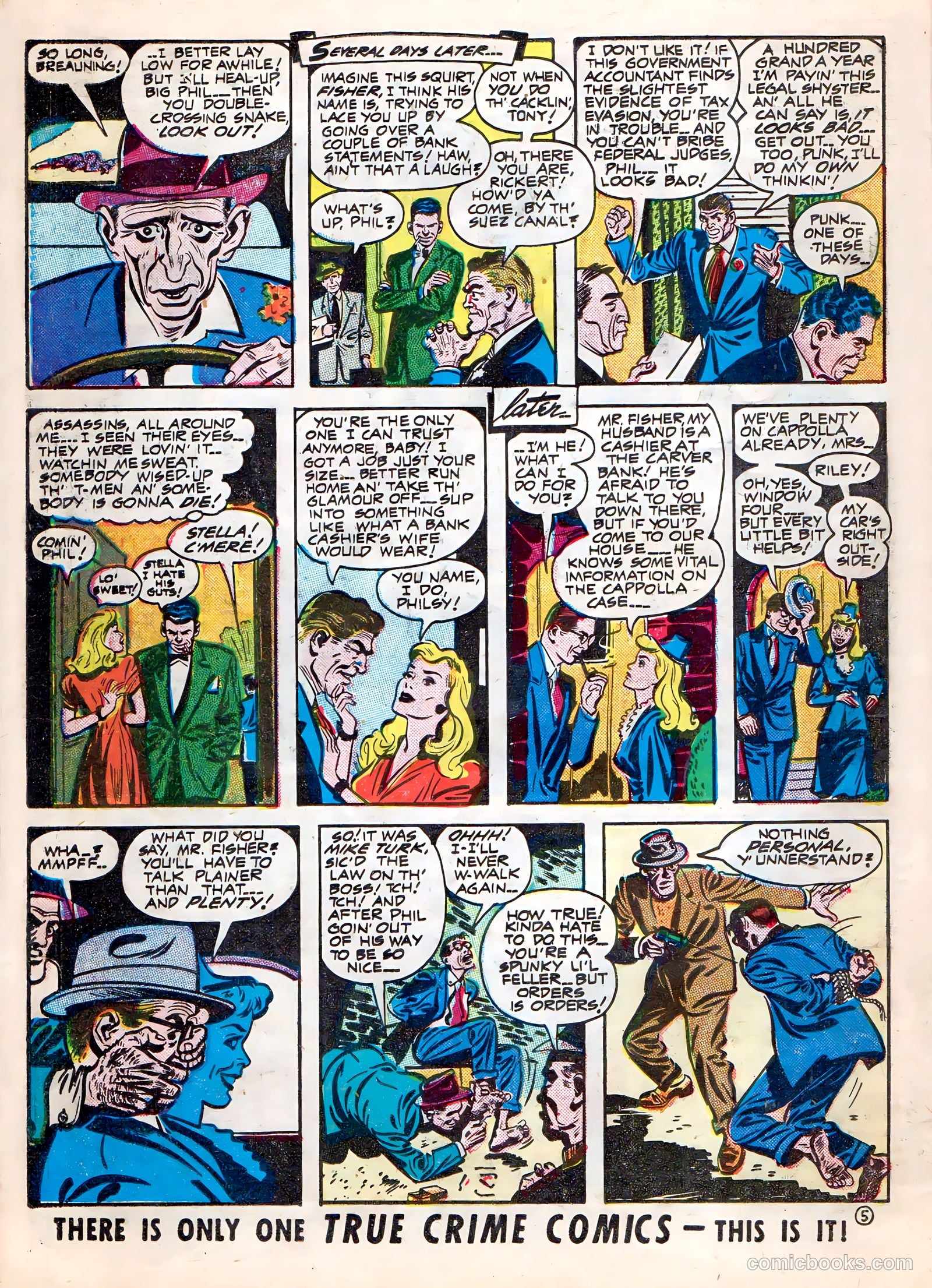 True Crime Comics #4 (1949) — page 30 of 37