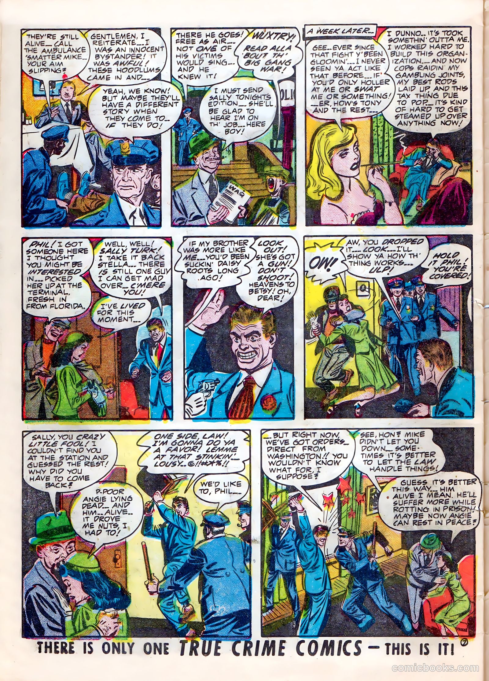 True Crime Comics #4 (1949) — page 32 of 37