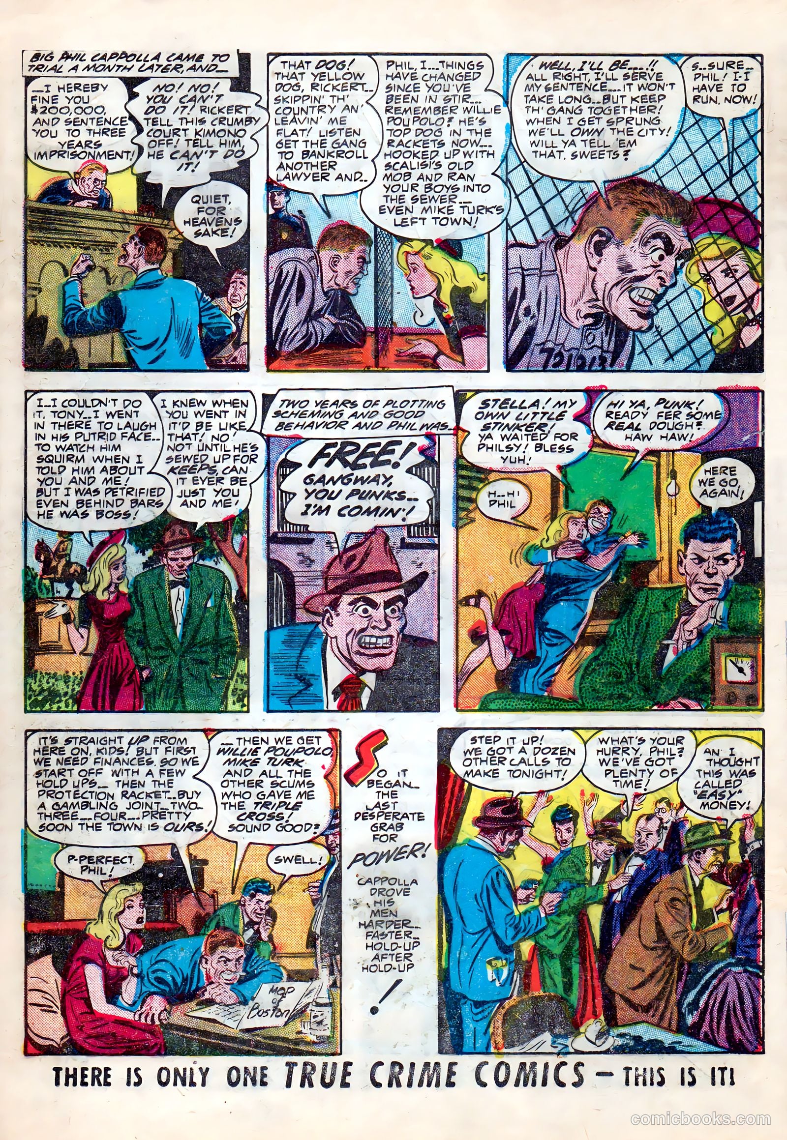 True Crime Comics #4 (1949) — page 33 of 37