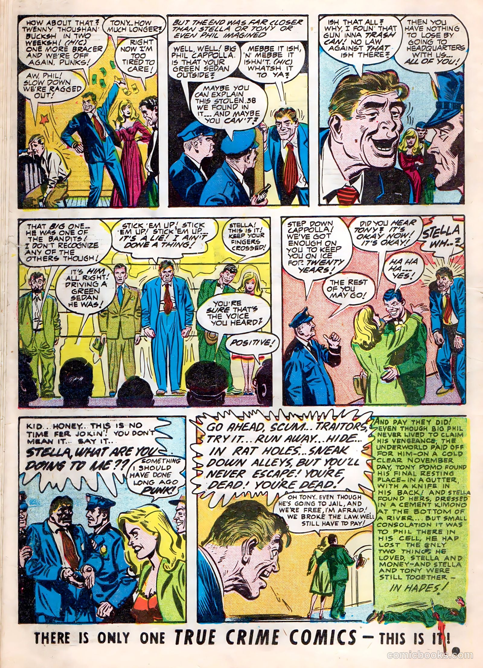 True Crime Comics #4 (1949) — page 34 of 37