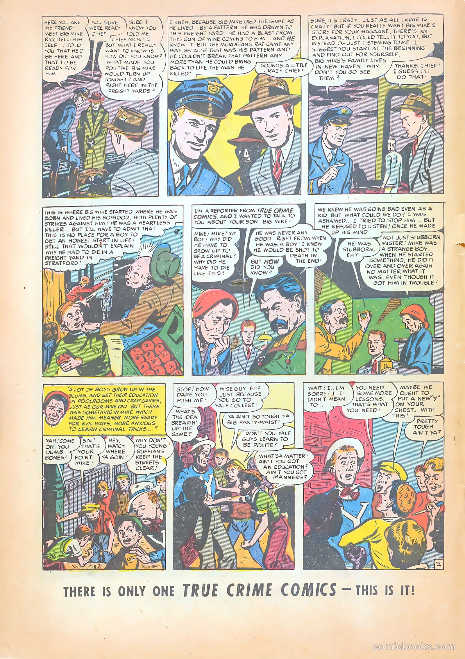 True Crime Comics #5 (1949) — page 4 of 52
