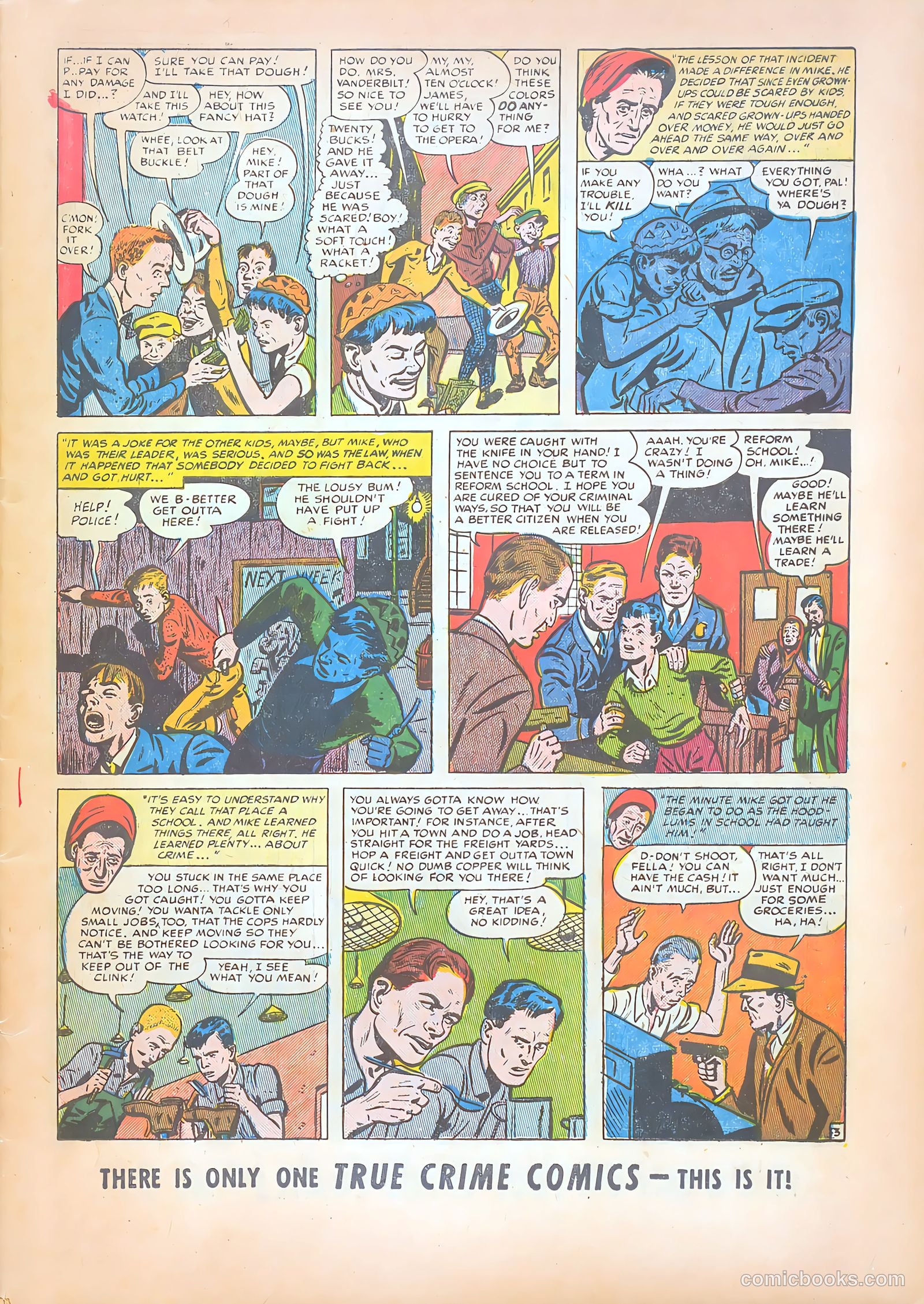 True Crime Comics #5 (1949) — page 5 of 52