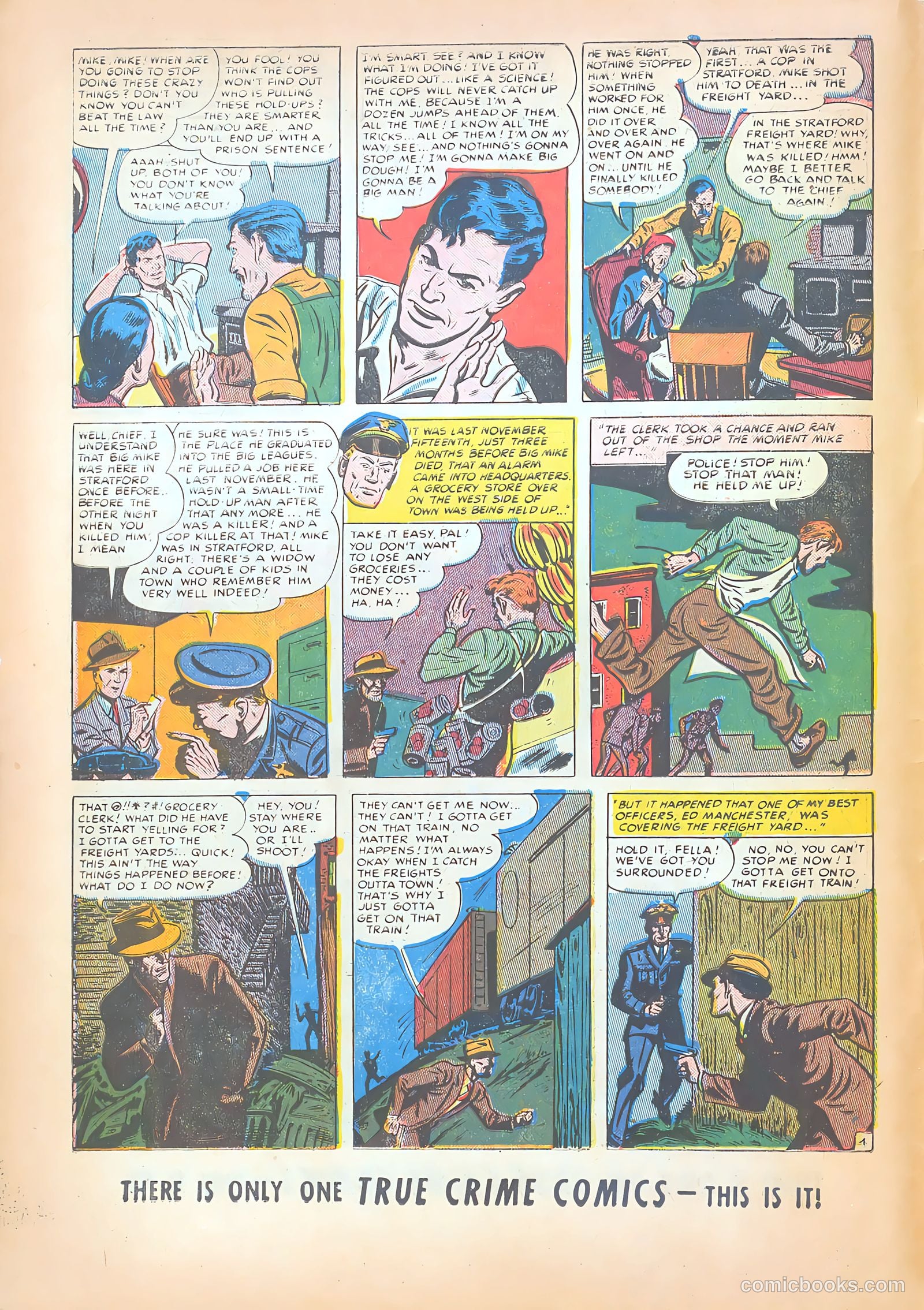 True Crime Comics #5 (1949) — page 6 of 52