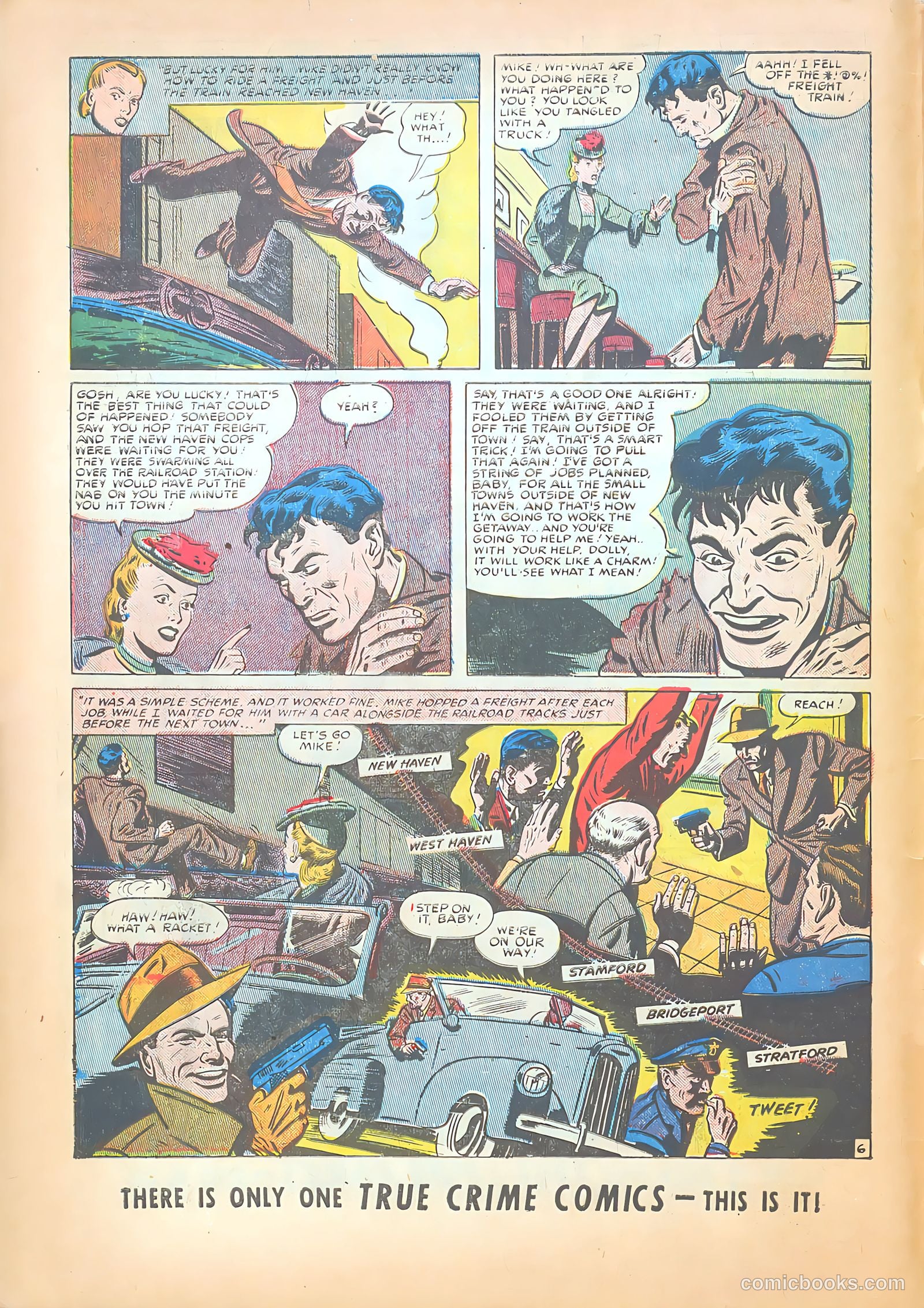 True Crime Comics #5 (1949) — page 8 of 52