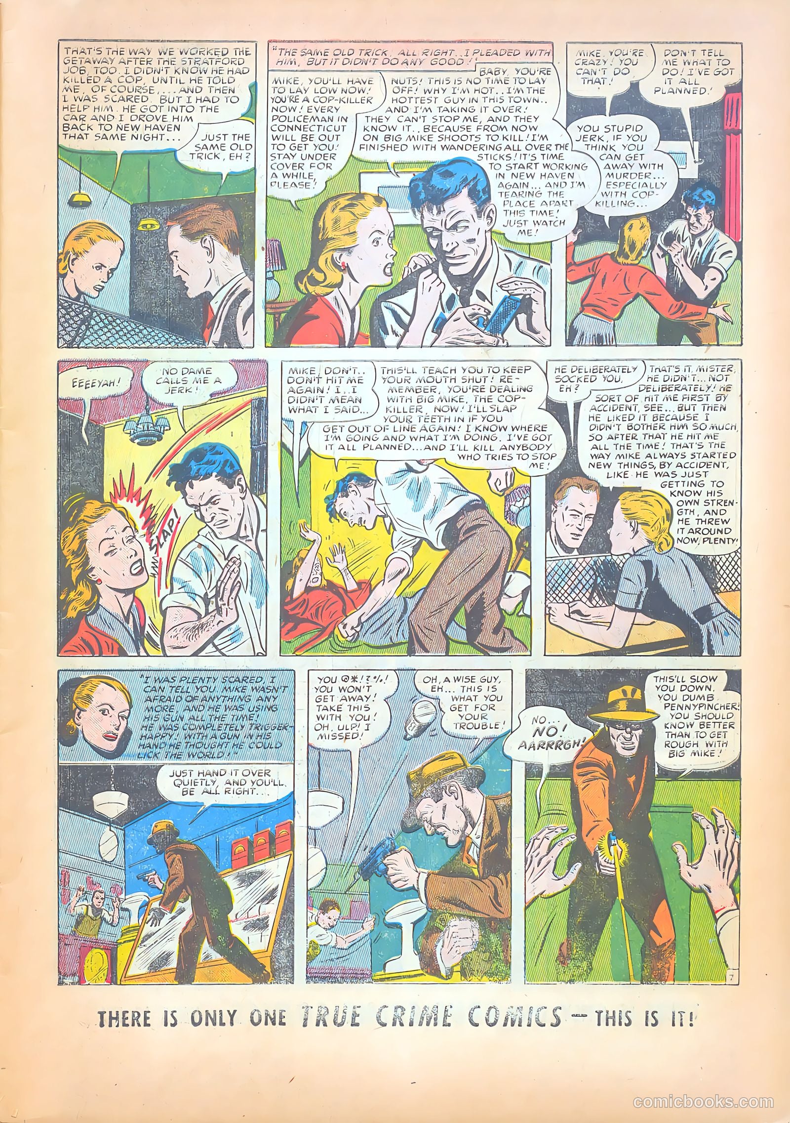 True Crime Comics #5 (1949) — page 9 of 52