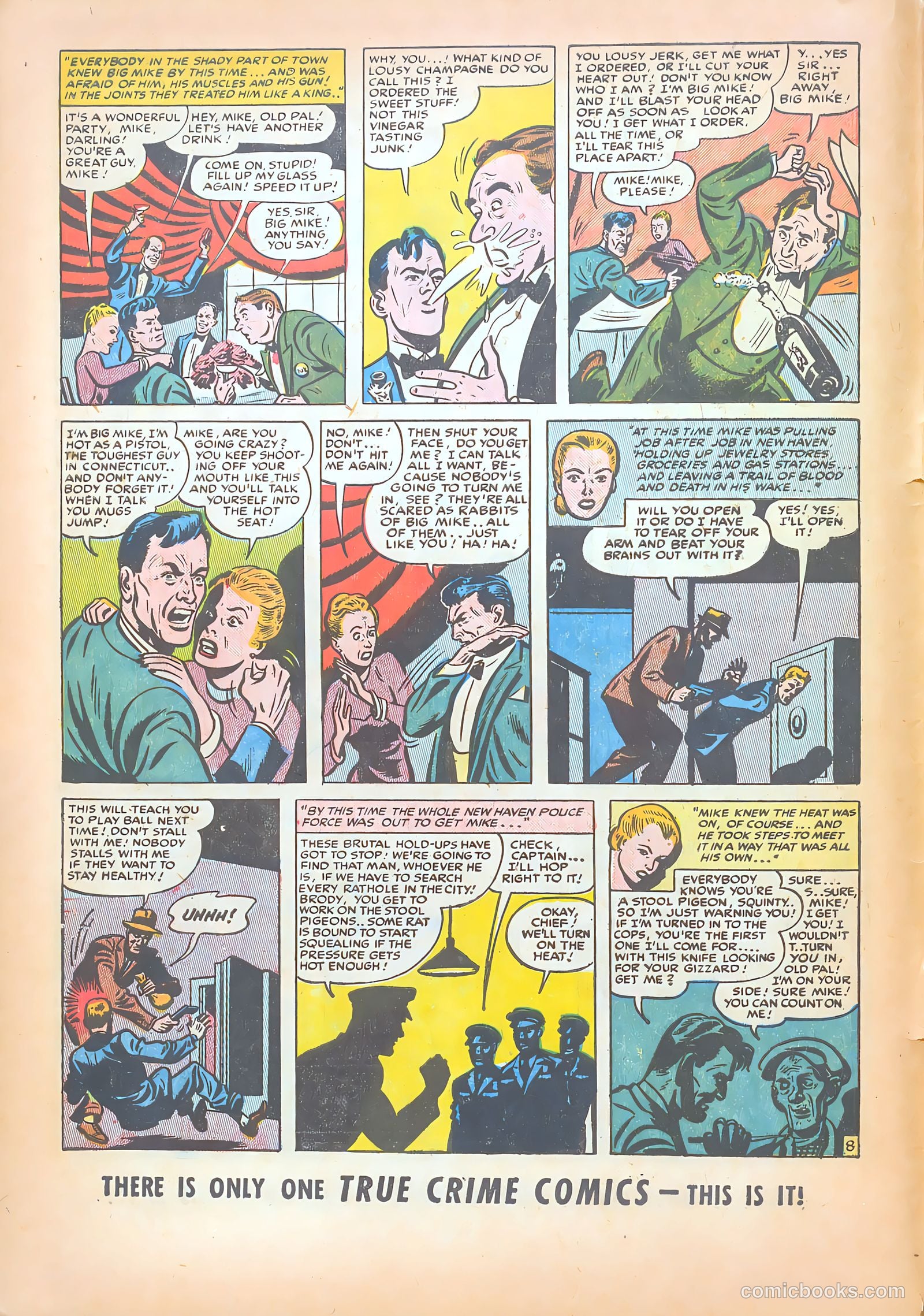 True Crime Comics #5 (1949) — page 10 of 52