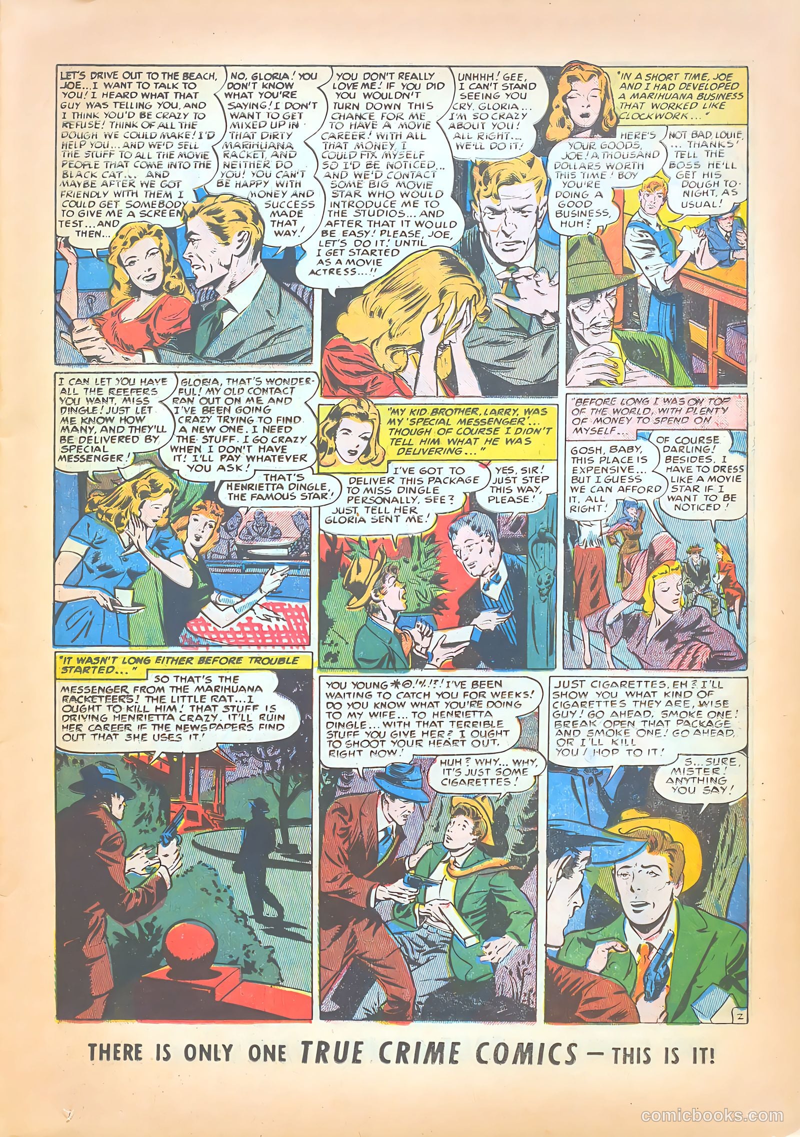 True Crime Comics #5 (1949) — page 17 of 52
