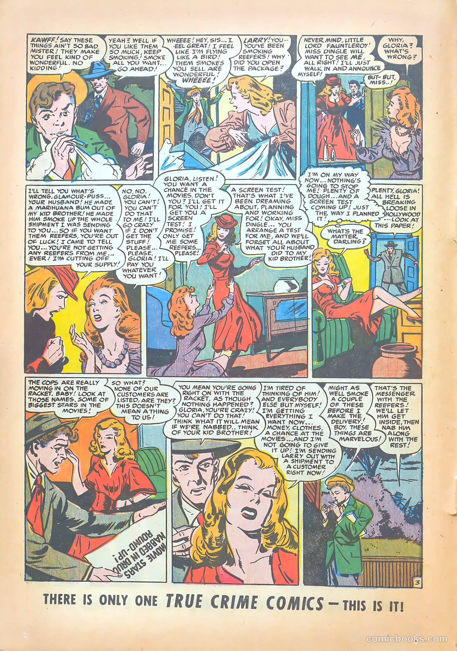 True Crime Comics #5 (1949) — page 18 of 52