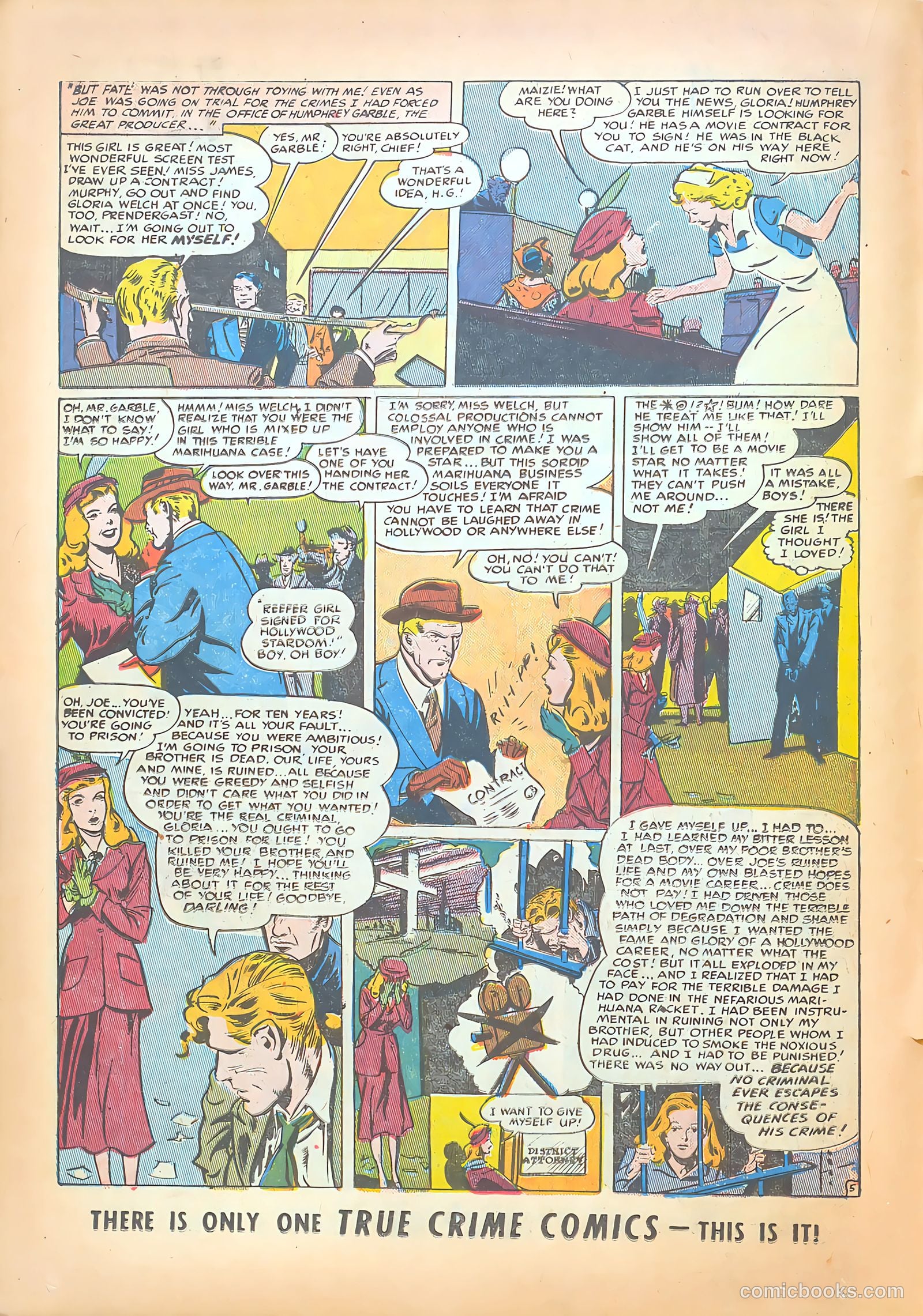 True Crime Comics #5 (1949) — page 20 of 52