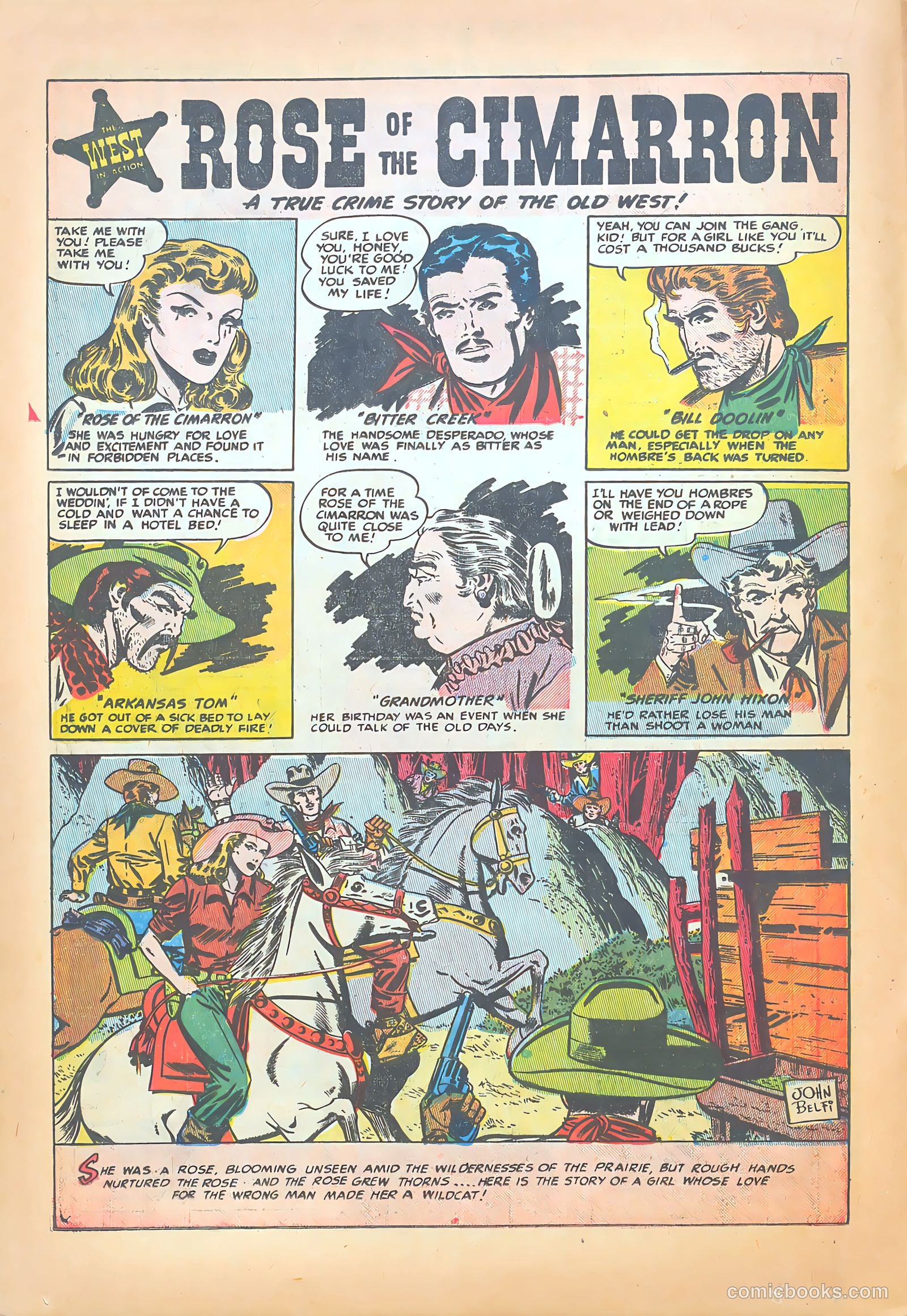 True Crime Comics #5 (1949) — page 22 of 52