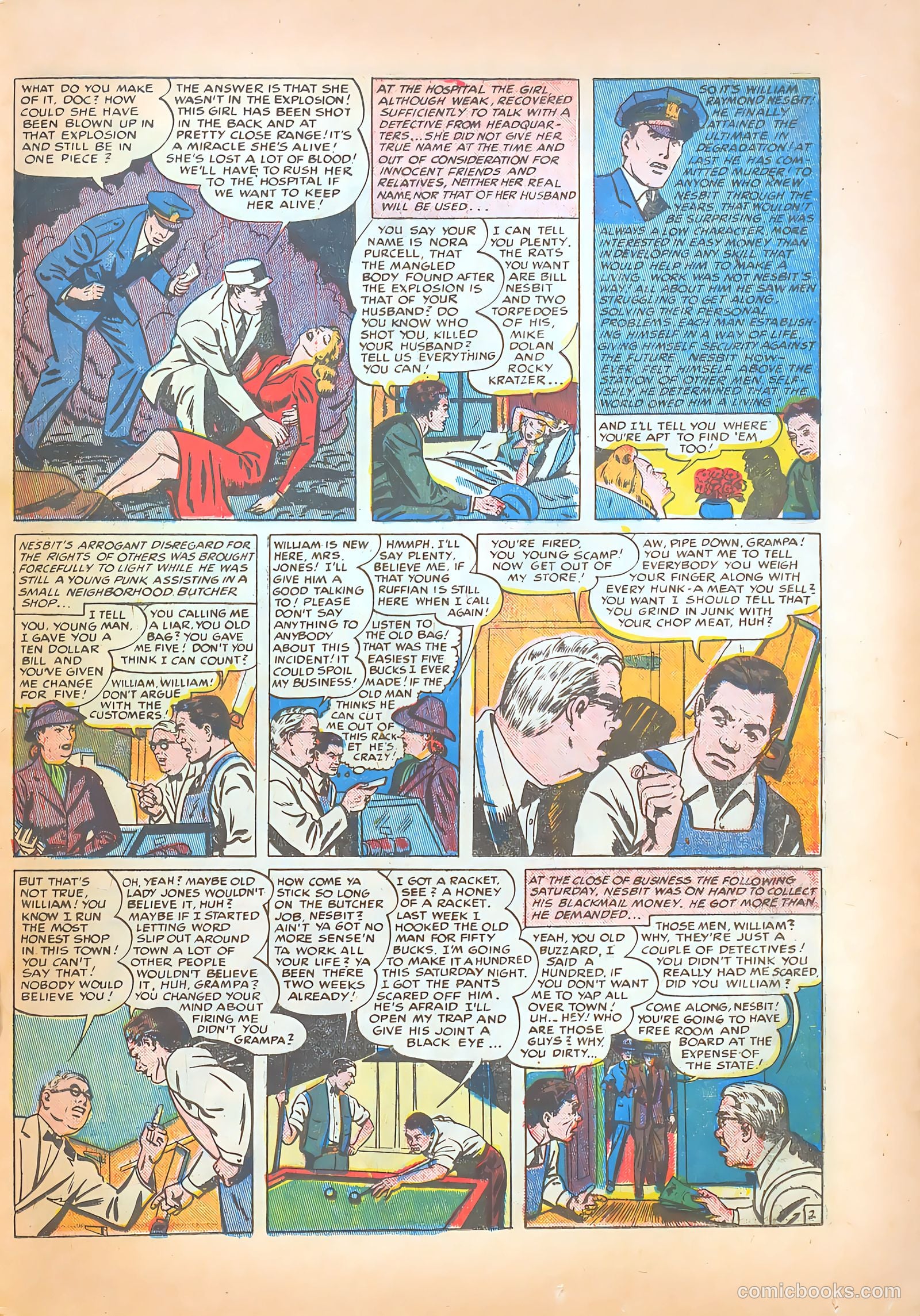 True Crime Comics #5 (1949) — page 37 of 52